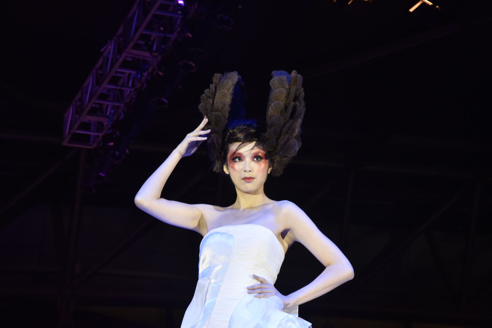 Nikon D750 sample photo. Hairstyle art, wig, hair photography