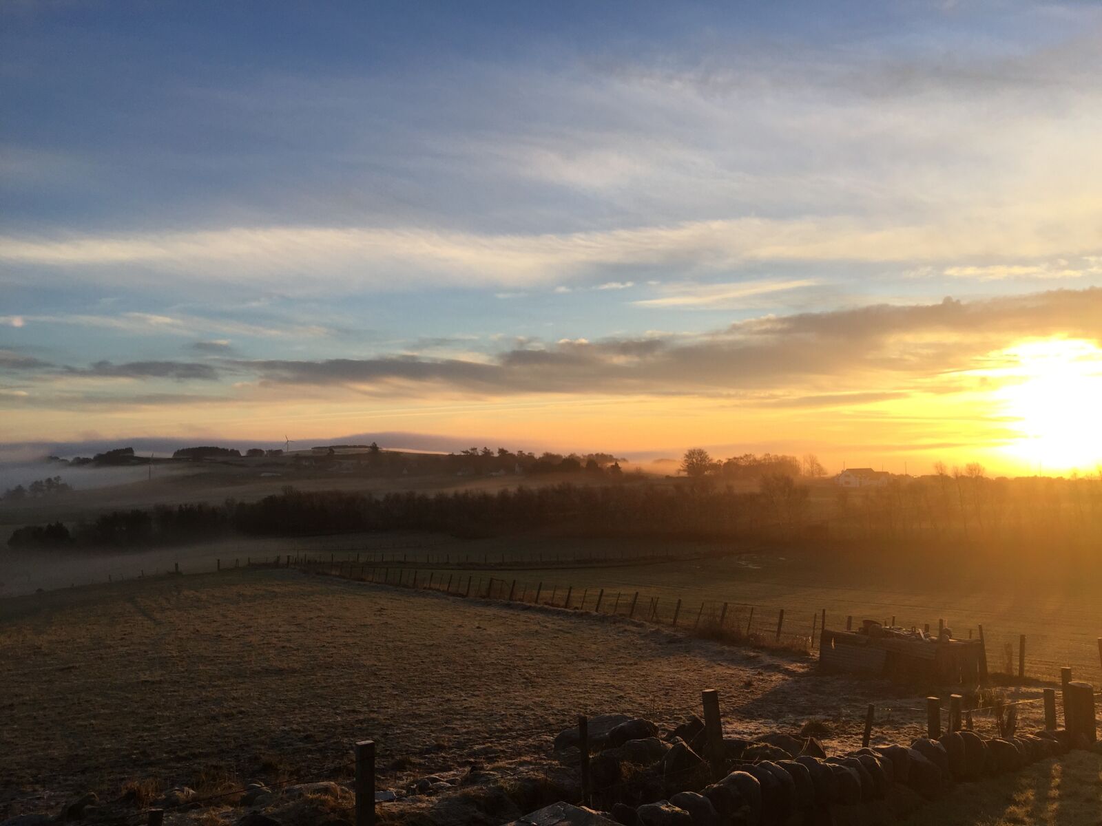 iPhone 6 Plus back camera 4.15mm f/2.2 sample photo. Scottish highlands, sunrise, highlands photography