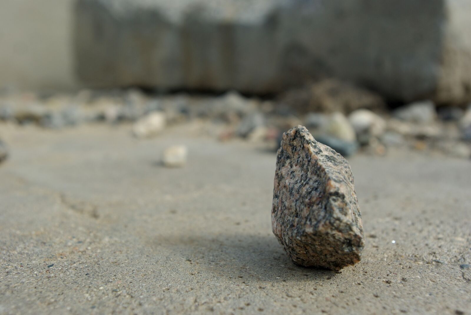 Pentax K200D sample photo. Stone, rock, concrete photography