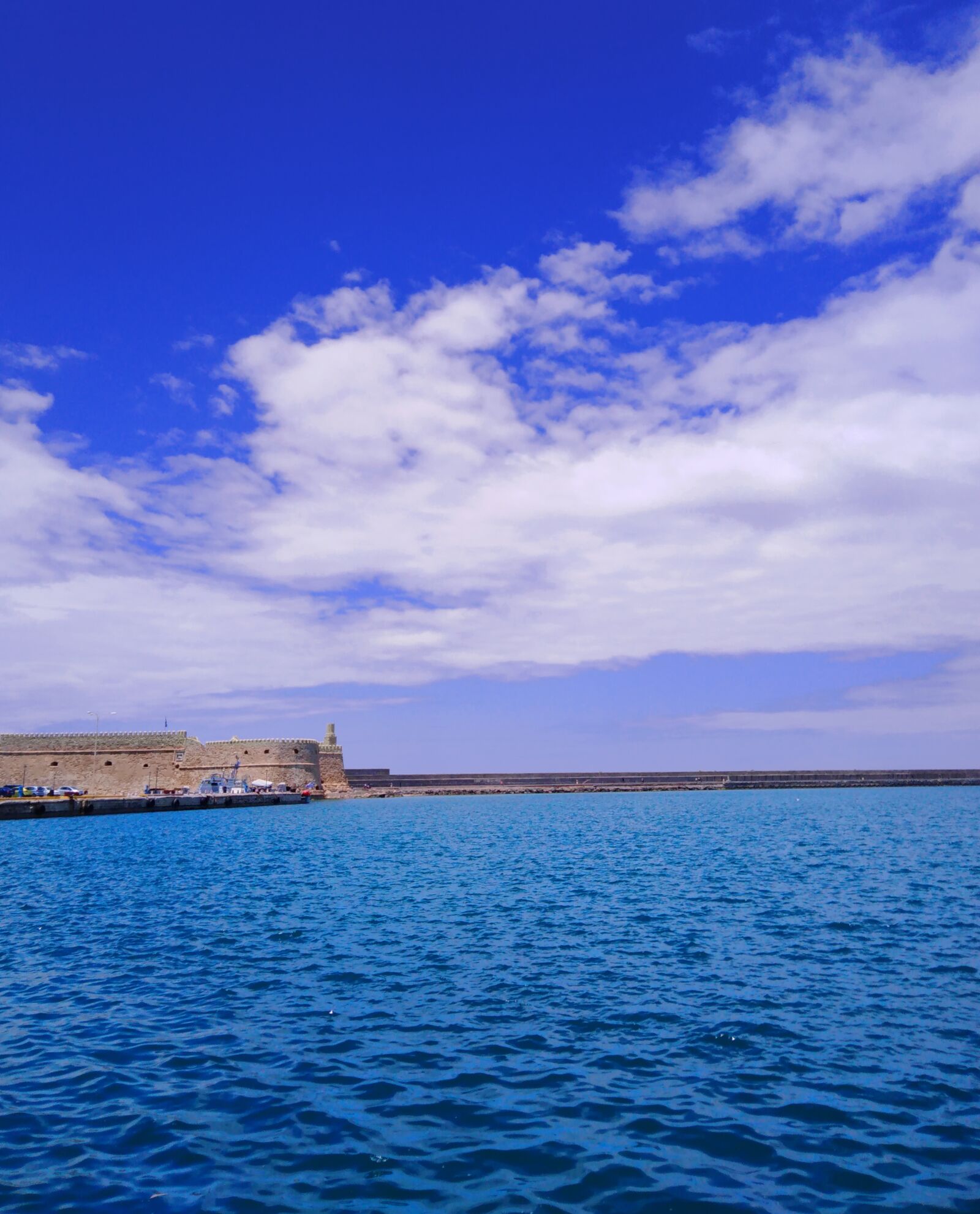 HUAWEI Y6 PRIME 2018 sample photo. Sea, blue, sky photography