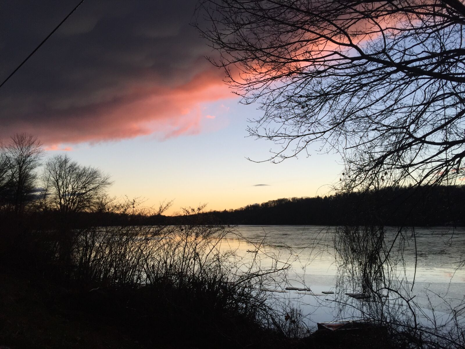 Apple iPhone 6 sample photo. Water view, dramatic sky photography