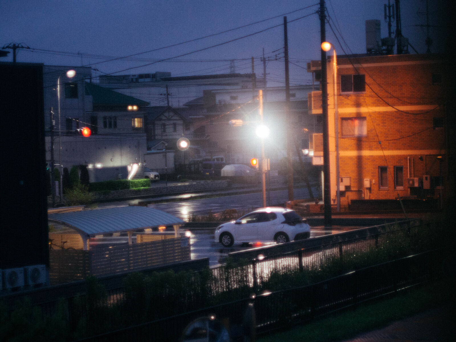 Panasonic Lumix DMC-GH3 sample photo. Rainny 3am photography