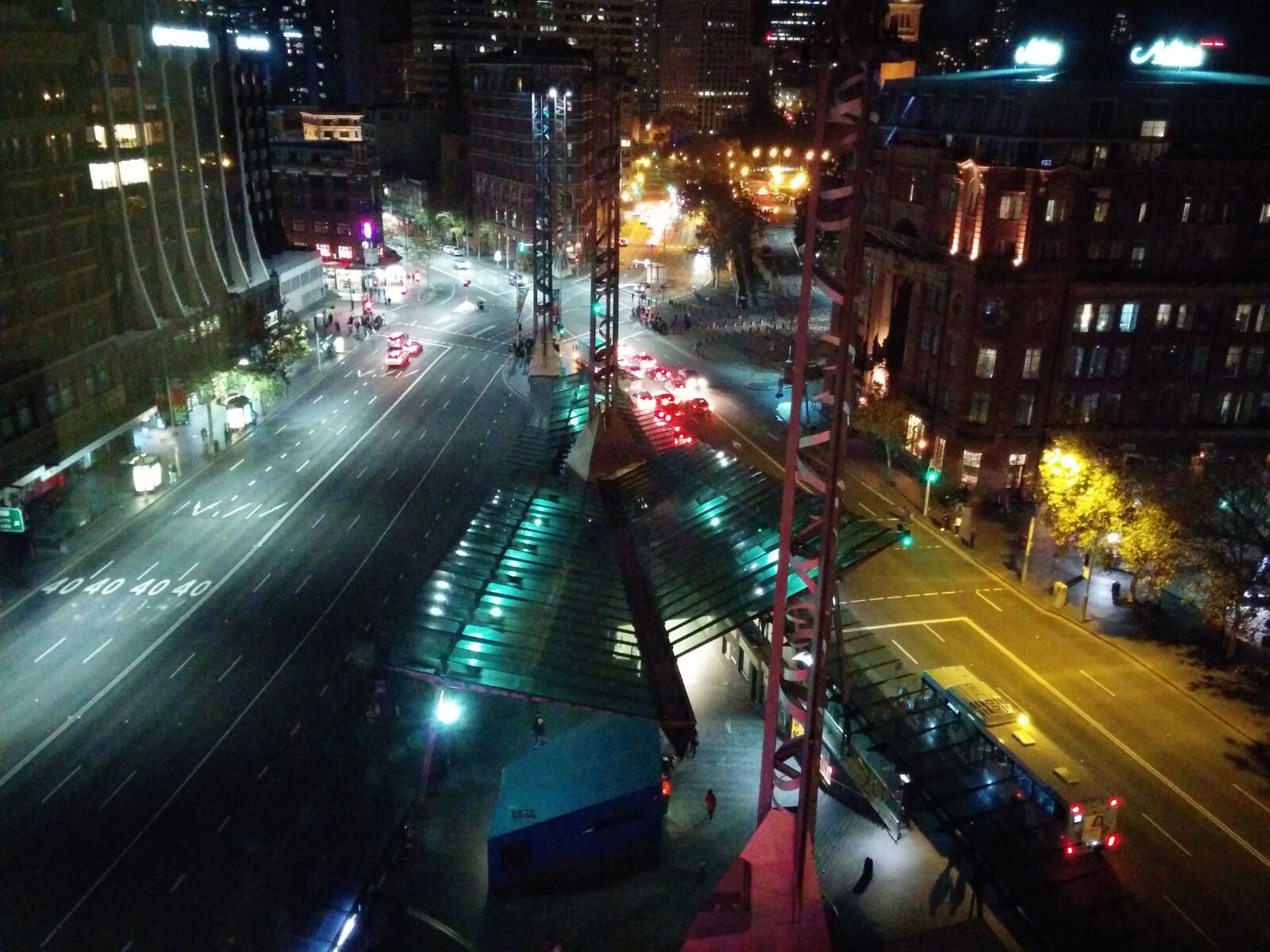 LG Nexus 5 sample photo. Sydney, lights, junction photography