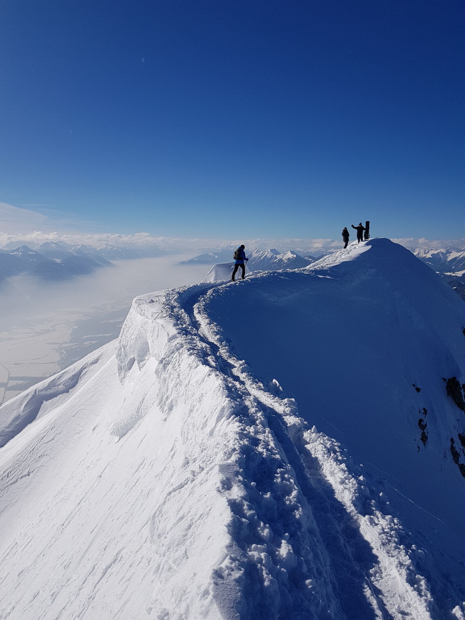 Samsung Galaxy S8+ sample photo. Snow, winter, mountain photography