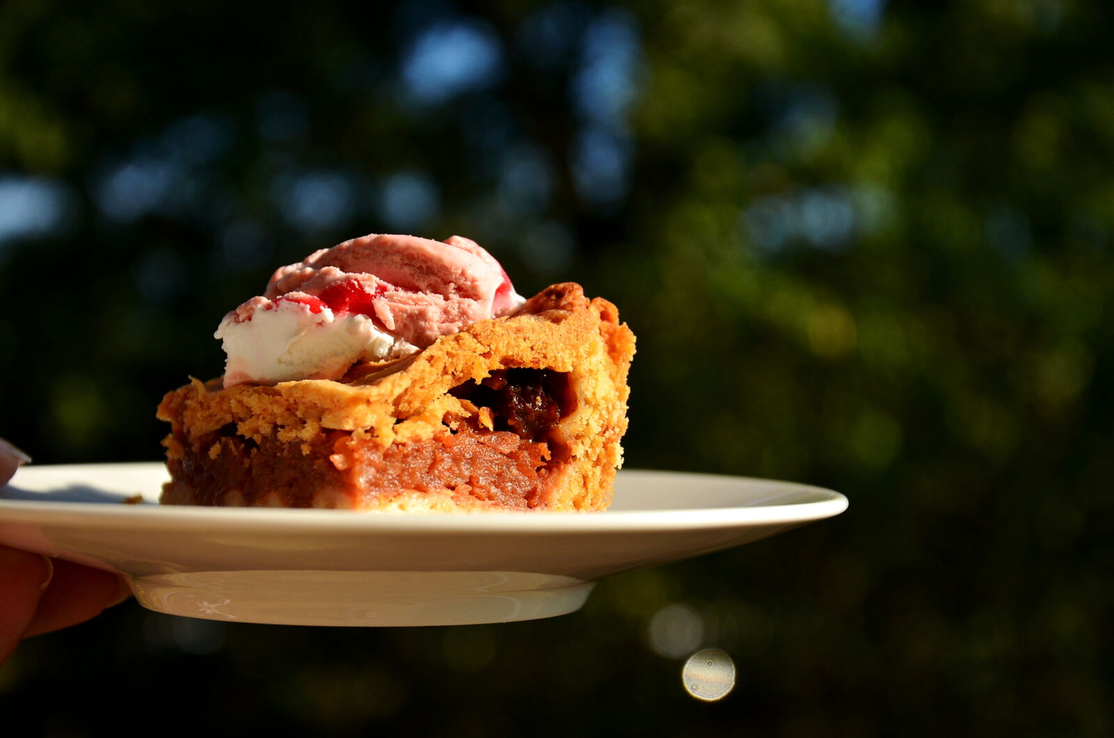 Nikon D5100 sample photo. Applepie, cake, food photography
