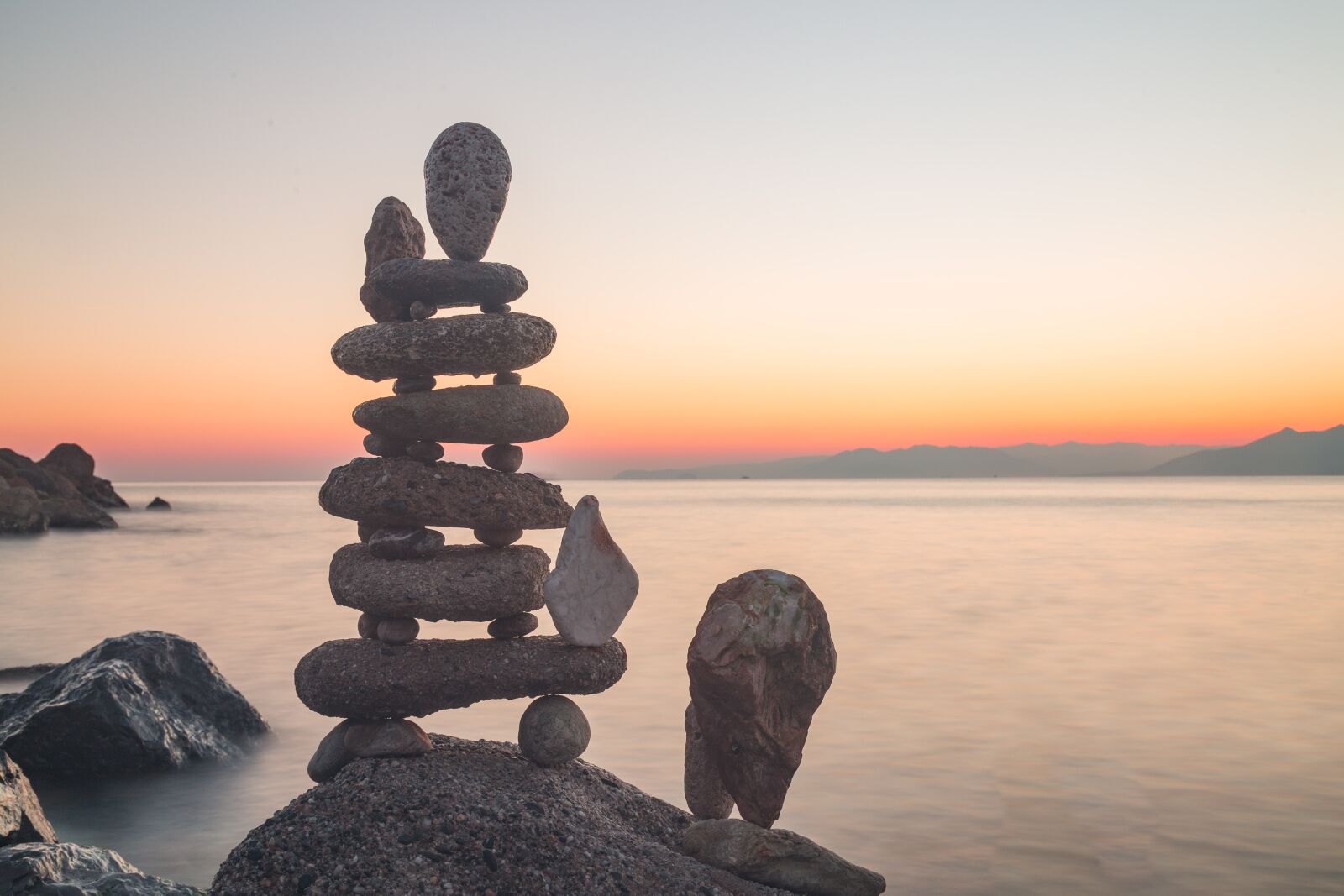 Canon EOS 6D + Canon EF 24-105mm F4L IS USM sample photo. Gravity, sea, stone photography