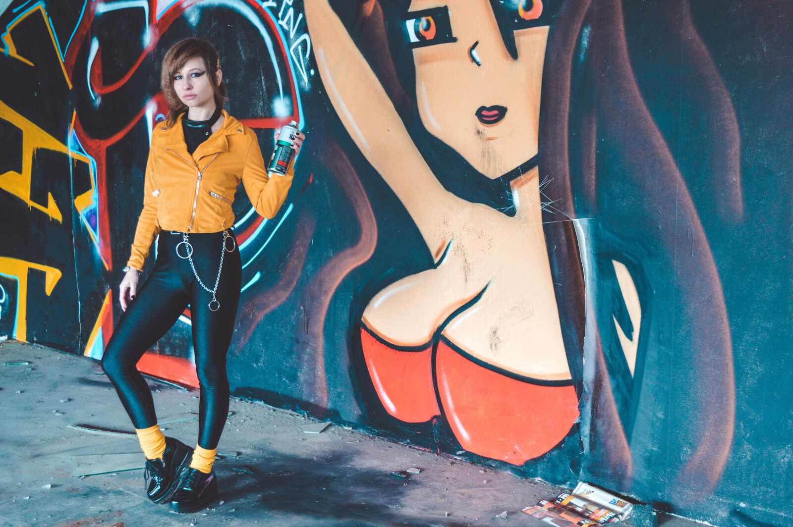 Nikon D3200 sample photo. Graffiti, vandal, vandalism street photography