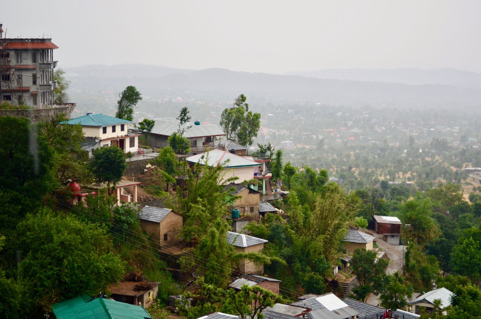 Nikon D5100 sample photo. Village, landscape, mountains photography