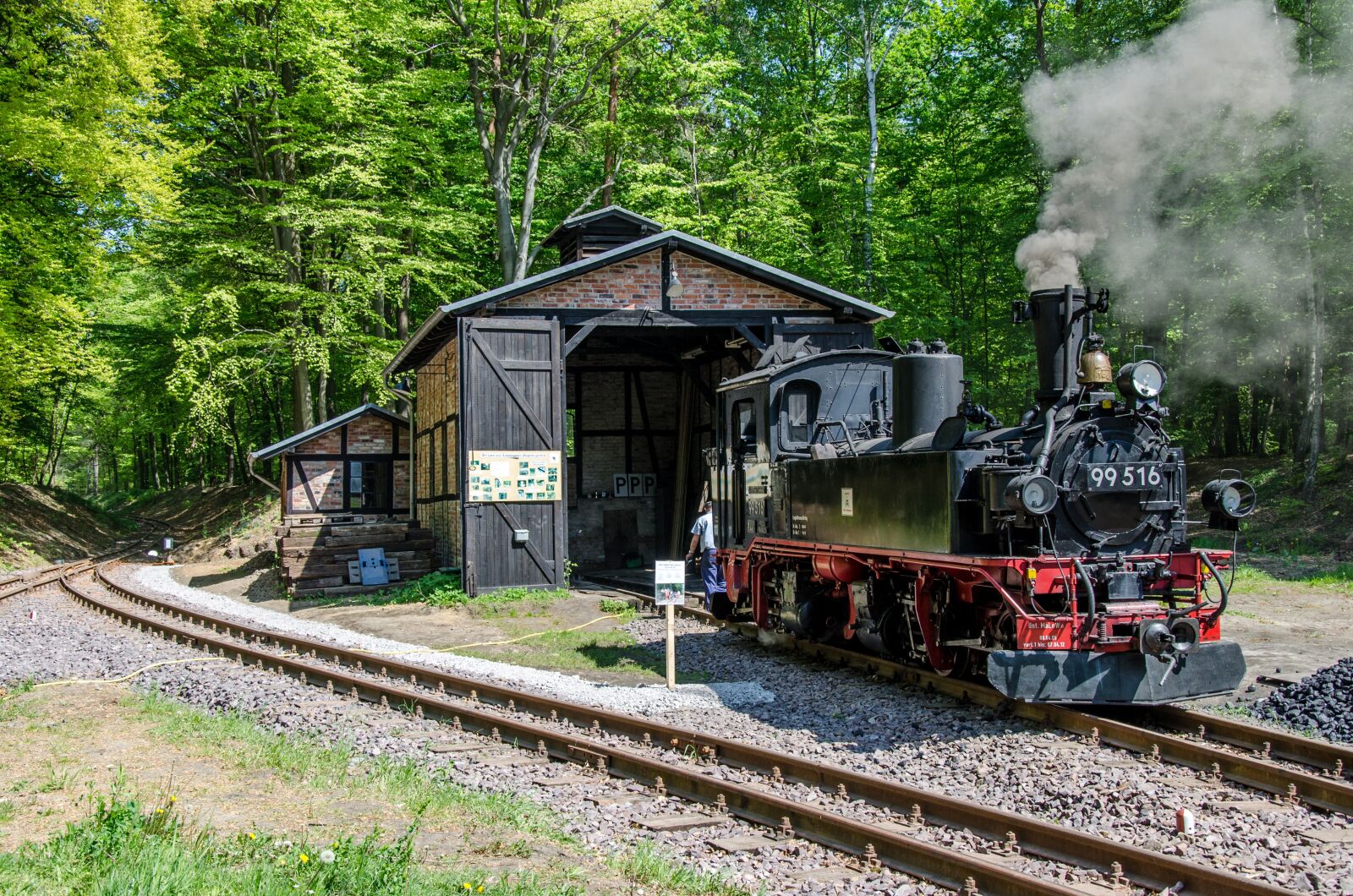 18 105 3.5 5.6 sample photo. Steam locomotive, historically, locomotive photography