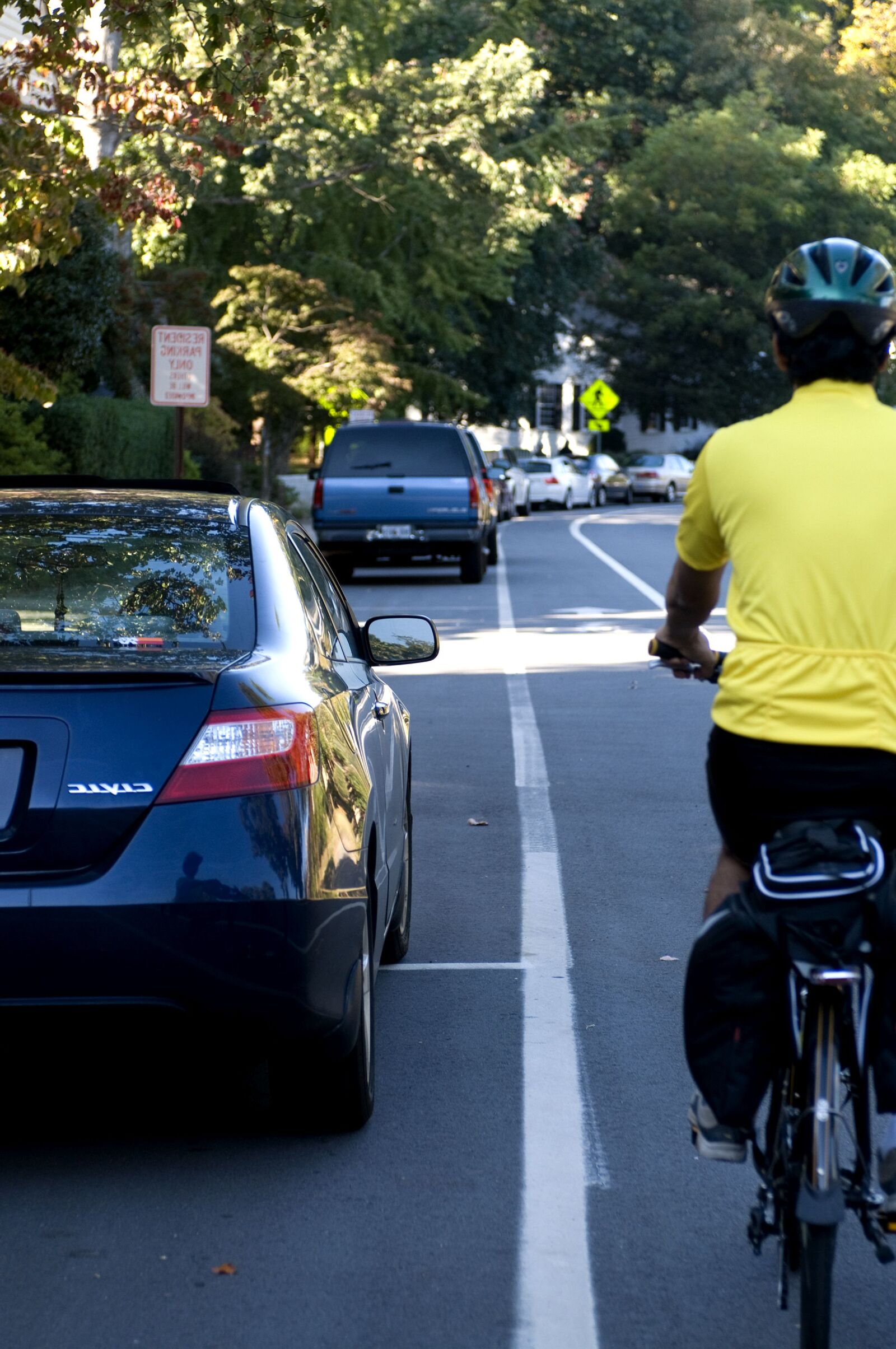 Nikon D300 sample photo. Bicyclist, embarked, morning, bicycle photography