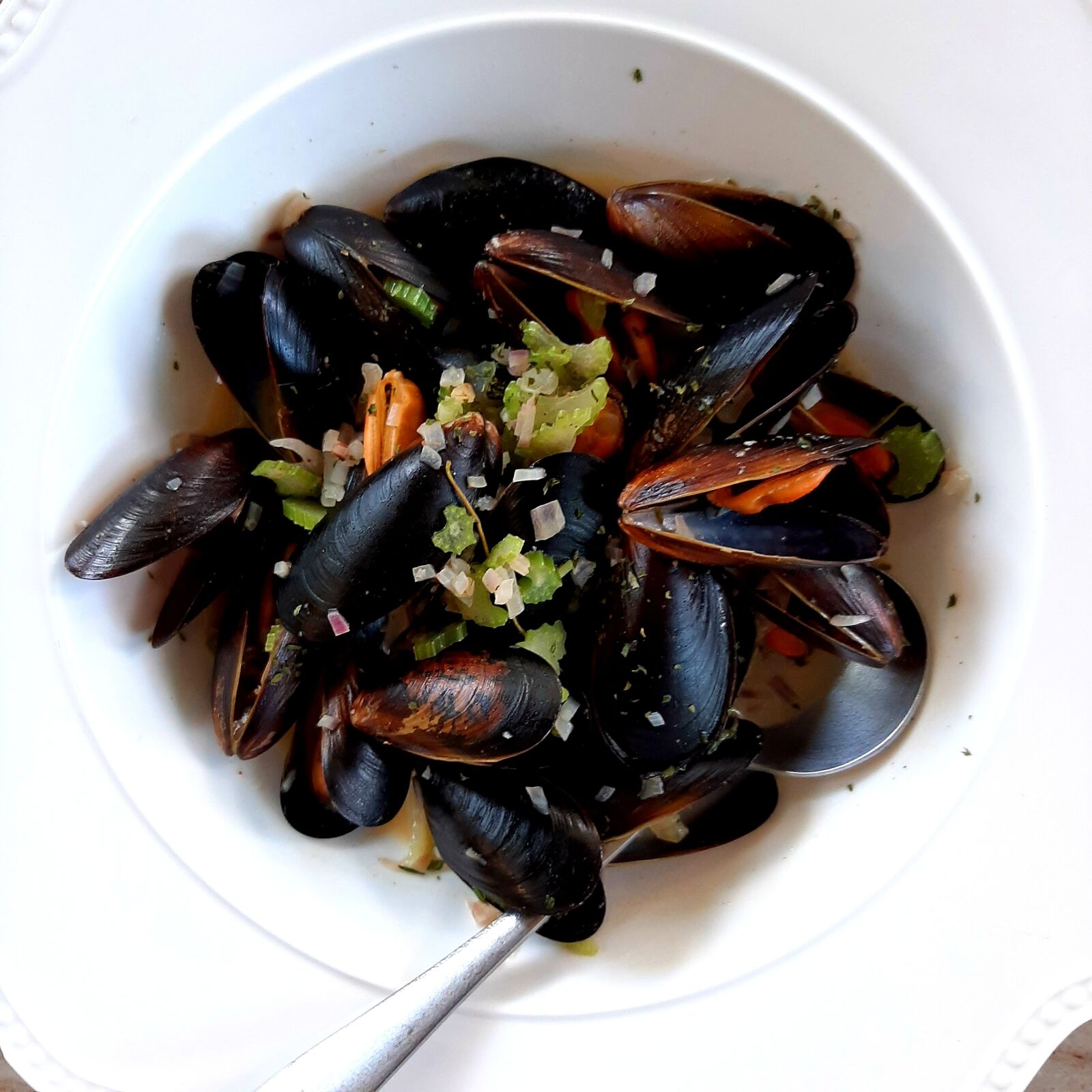 Samsung Galaxy A50 sample photo. Shellfish, food, seafood photography