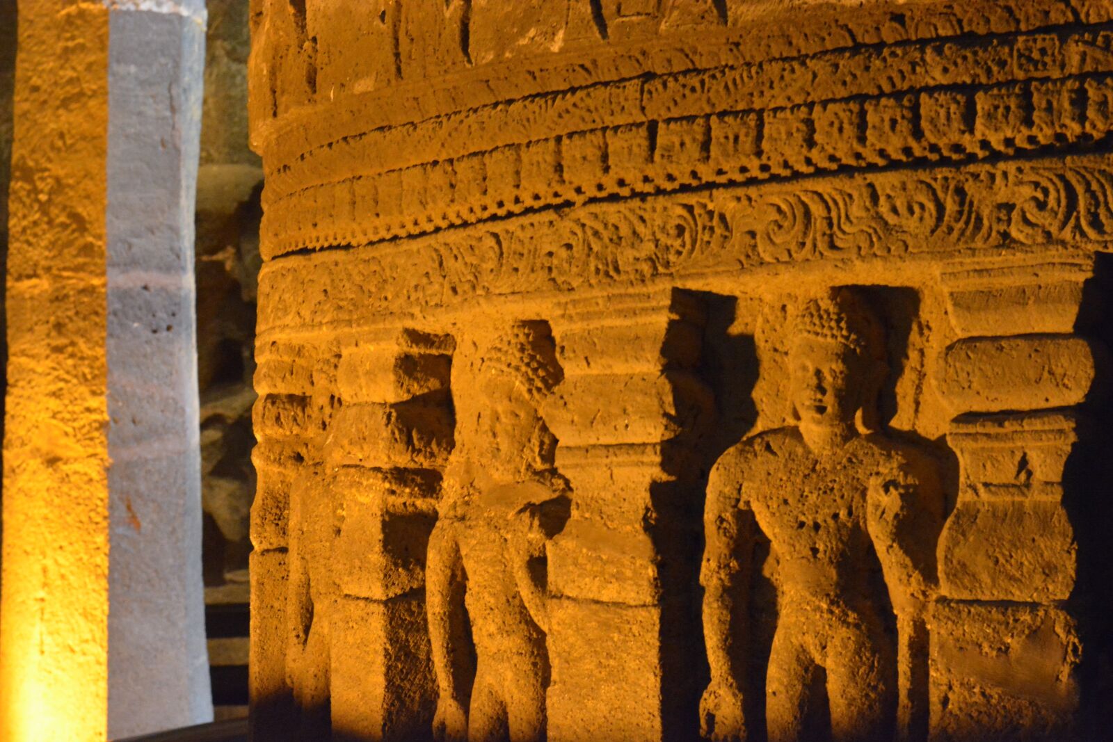 Nikon D5200 sample photo. Ajanta, cave, buddhism photography
