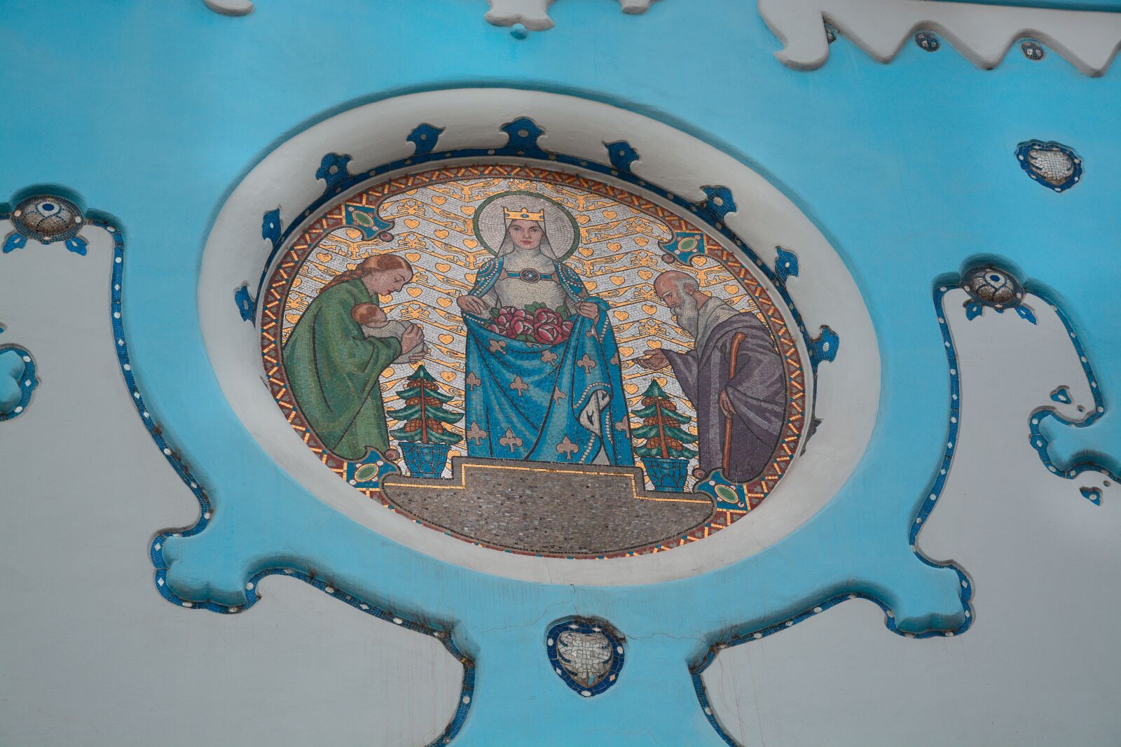Nikon D5200 sample photo. Mosaic, religion, church photography