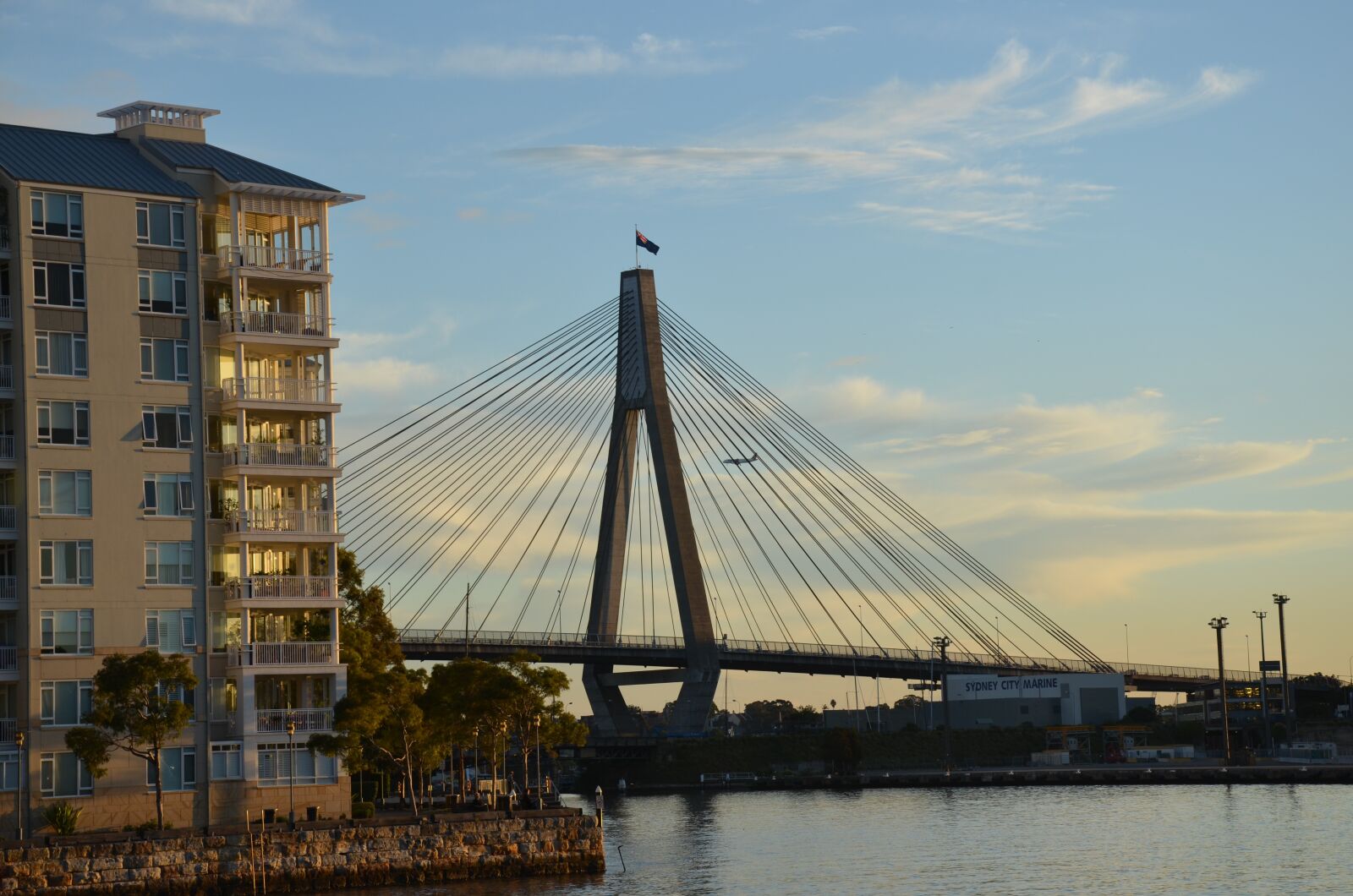 Nikon D7000 sample photo. Anzac bridge, bridge, sydney photography