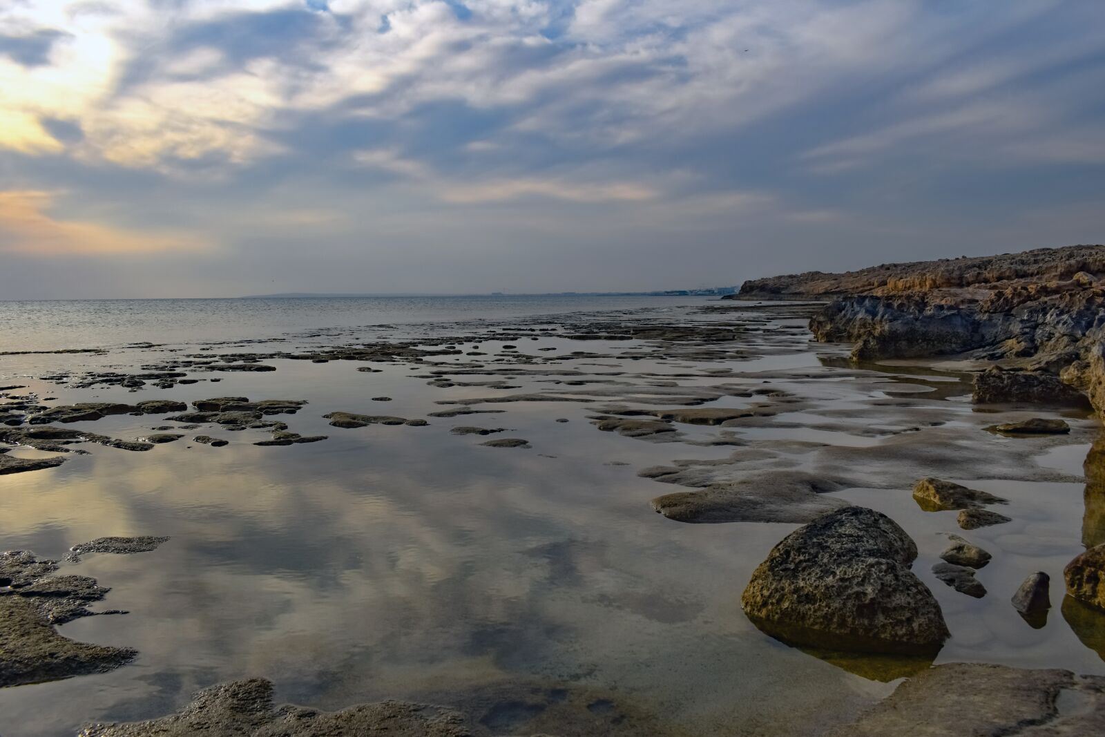 Nikon D3300 sample photo. Rocky coast, sea, sky photography