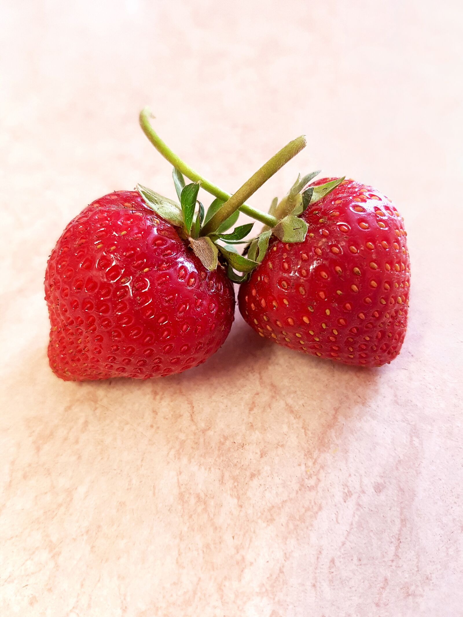 Samsung Galaxy S7 Edge sample photo. Strawberries, two, fruit photography