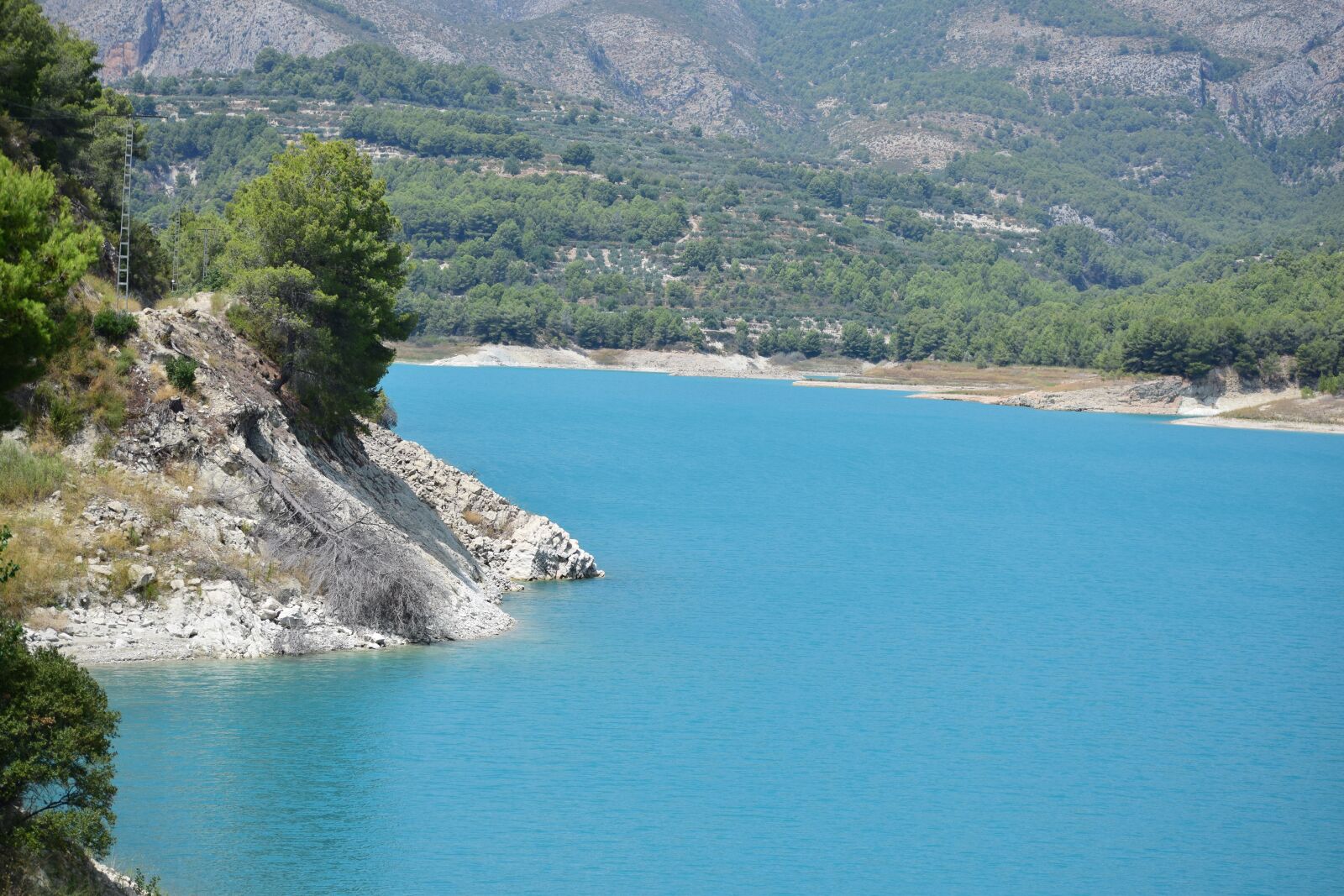Nikon D5300 sample photo. Reservoir, spain, view photography