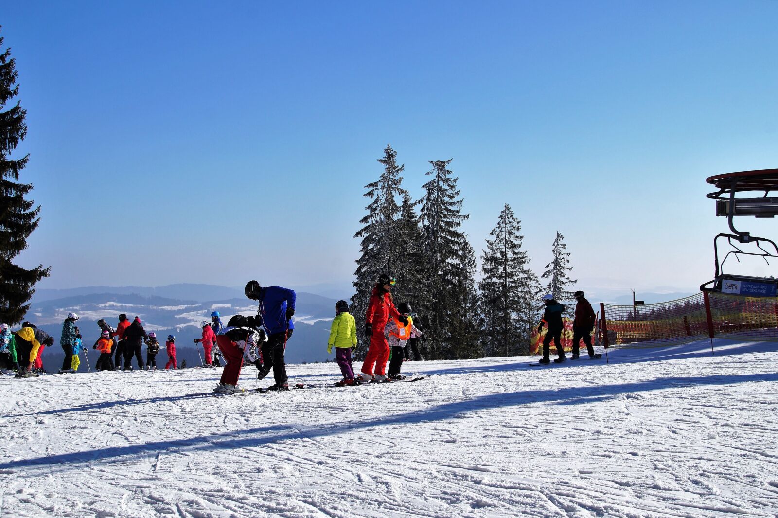 Sony SLT-A58 sample photo. Ski areal, skiing area photography