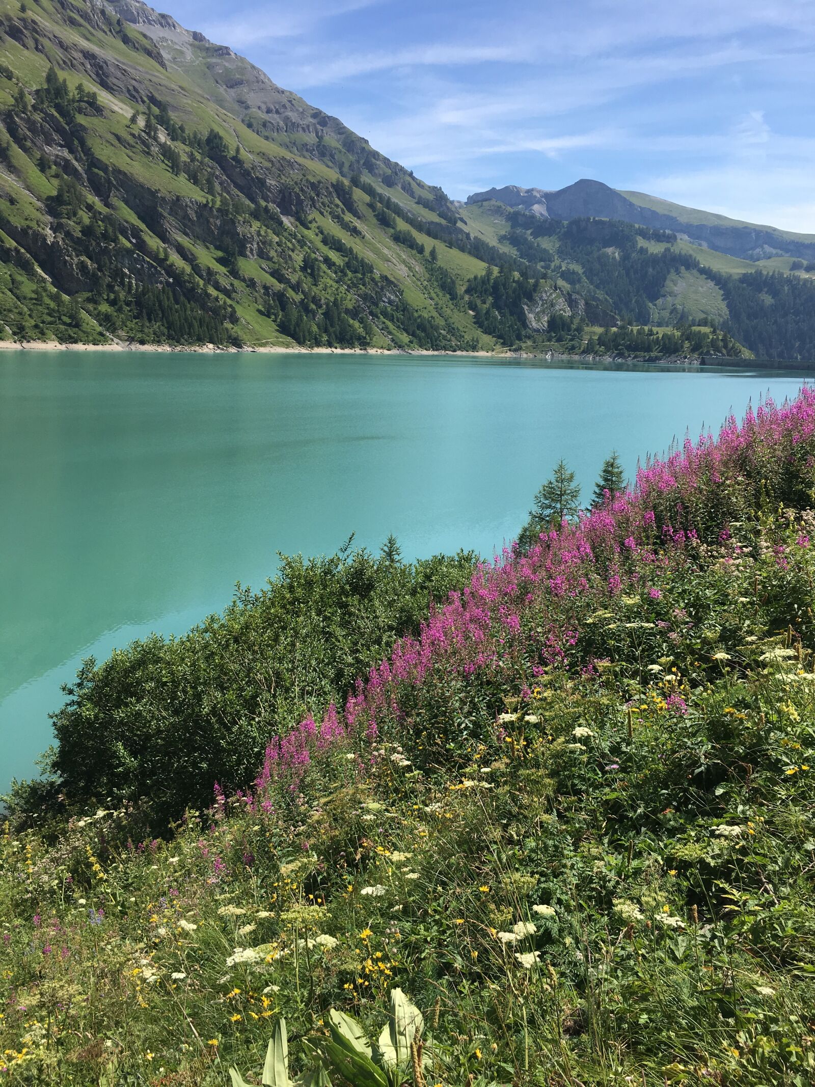 Apple iPhone 6s sample photo. Valais, lake, alpine photography