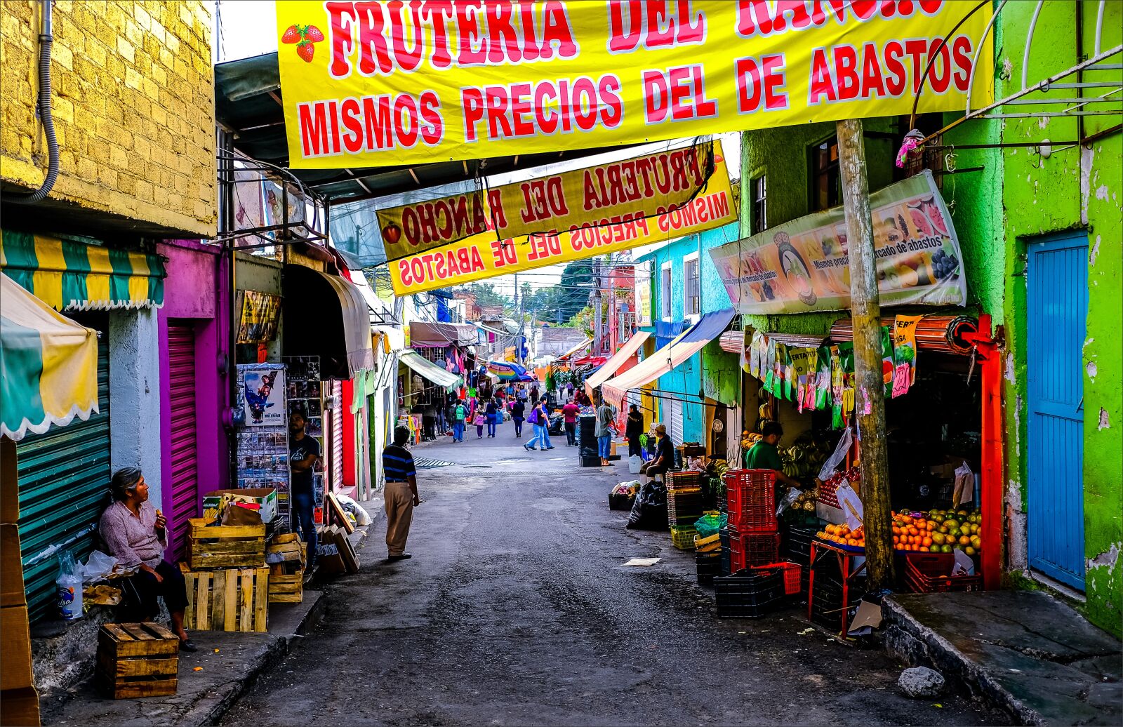 Fujifilm X-E3 sample photo. Market, street, mexico photography