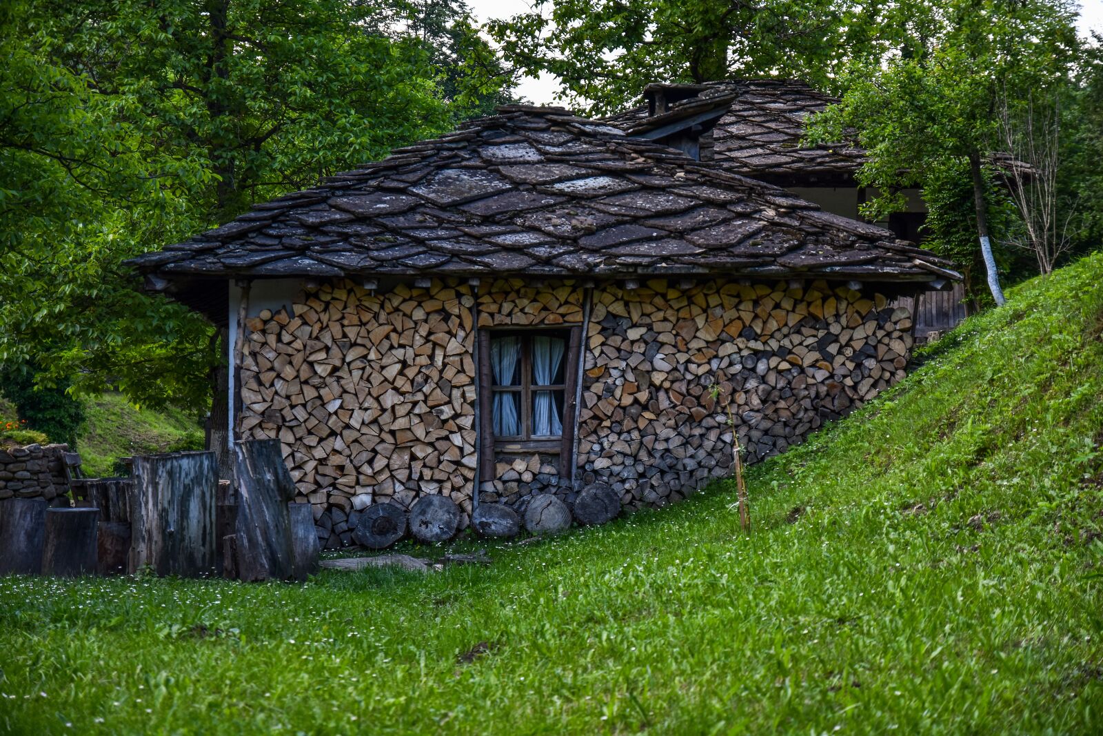 Nikon D3400 sample photo. Village, house, building photography