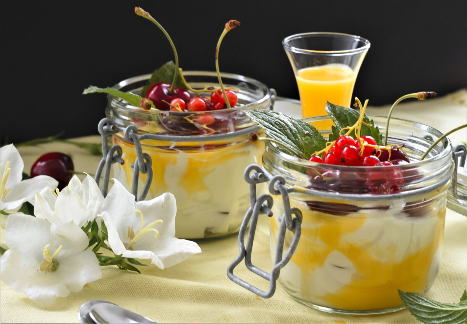 Nikon D7200 sample photo. Dessert, cream, quark photography