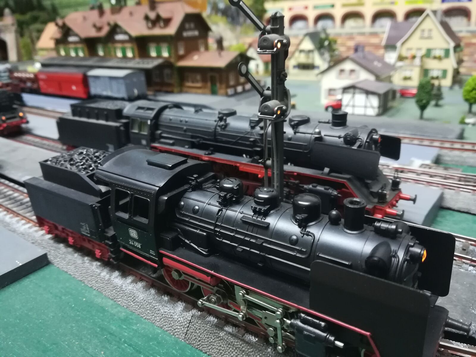 HUAWEI PRA-LX1 sample photo. Steam locomotive, dampflok, model photography