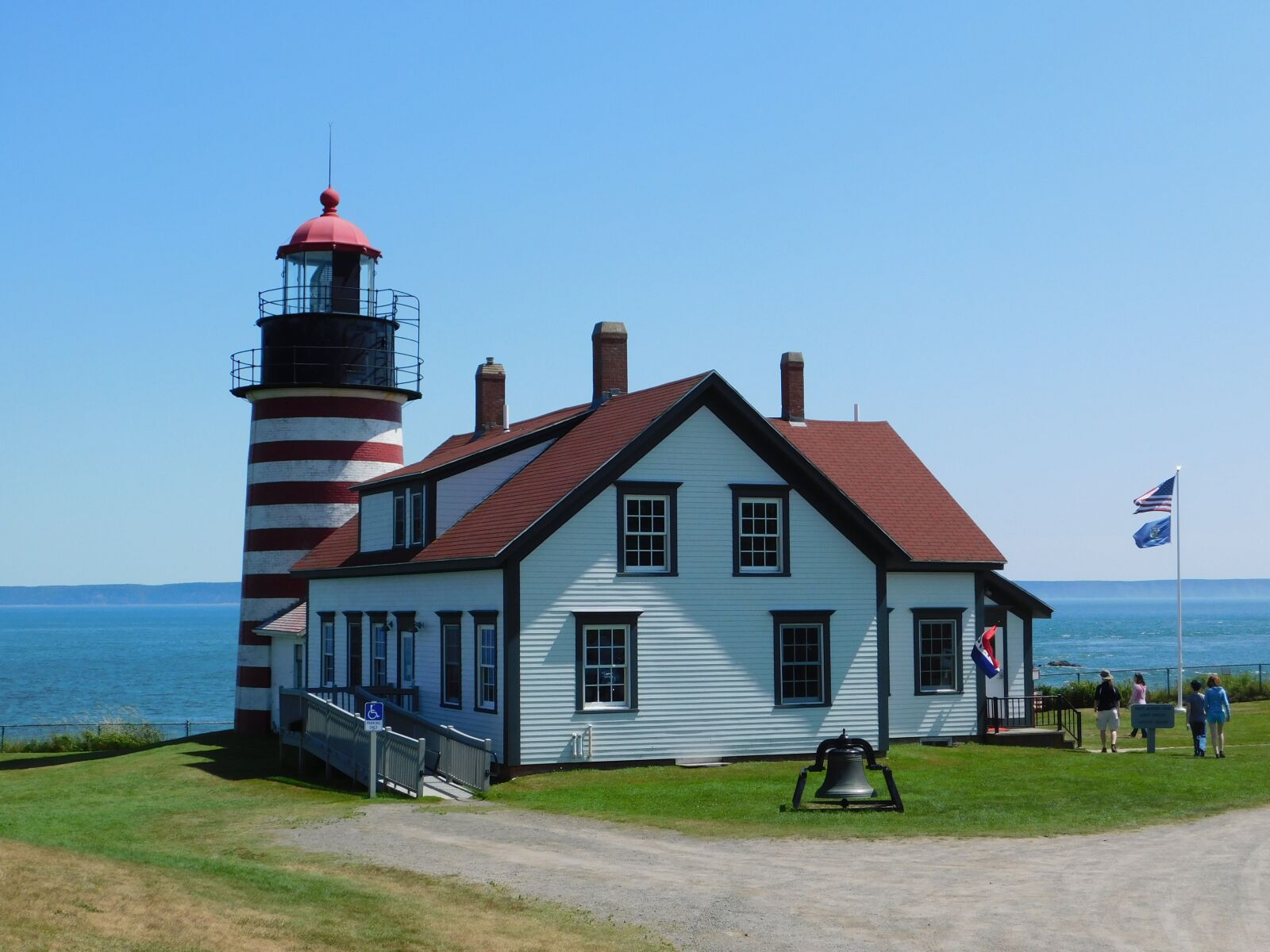 Nikon Coolpix B500 sample photo. West quoddy lighthouse, maine photography