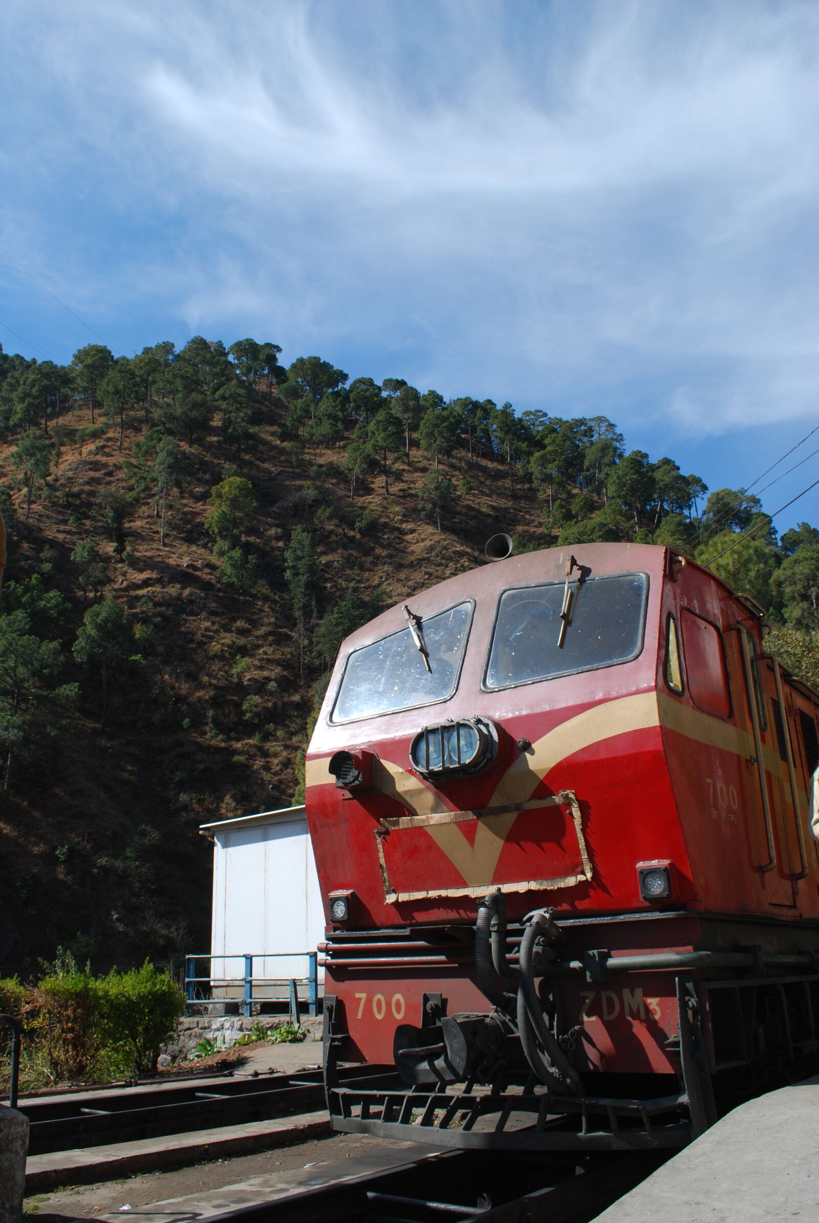 Nikon D60 sample photo. Shimla, train, tourism photography