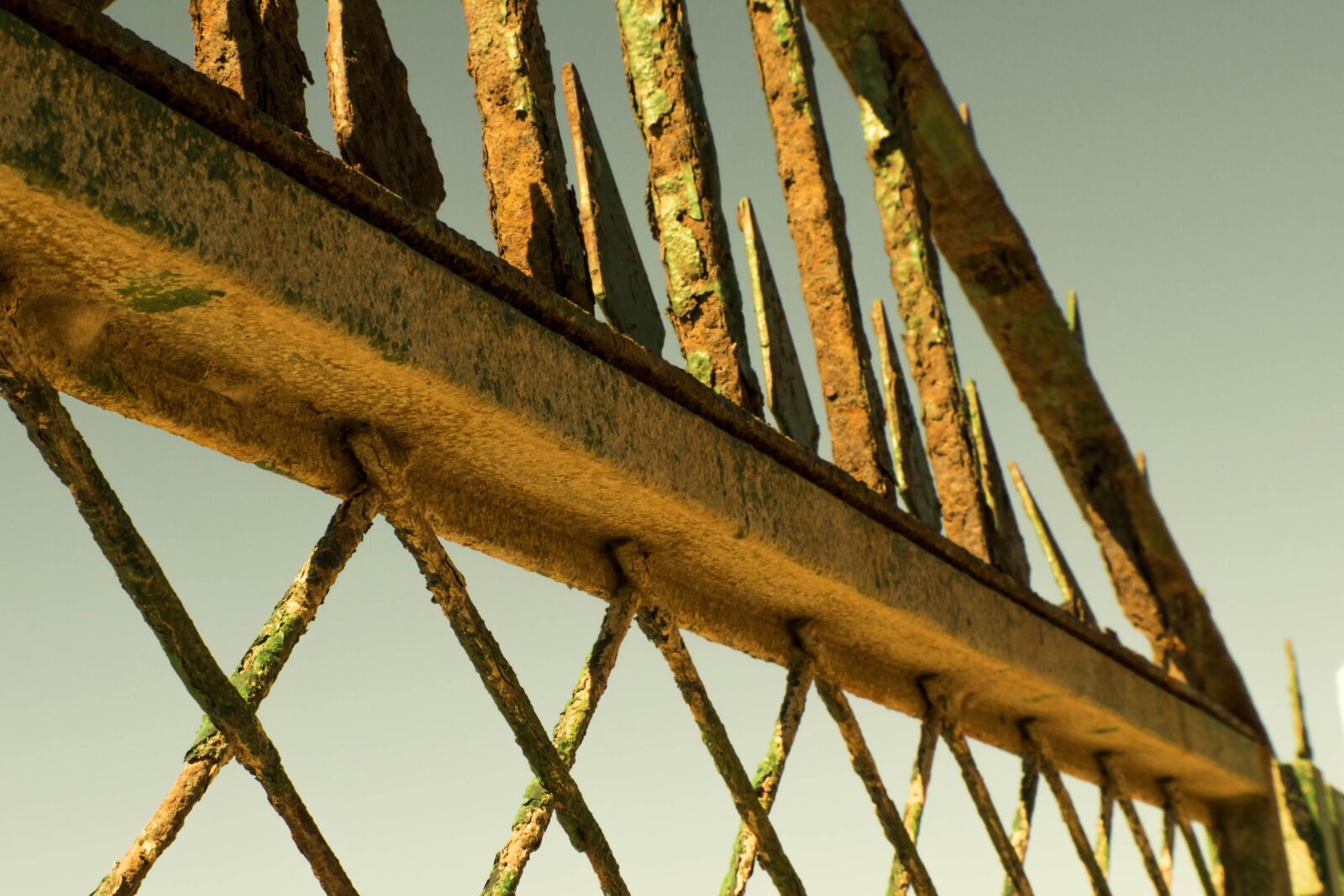 Nikon D5300 sample photo. Bridge, irons, architecture photography