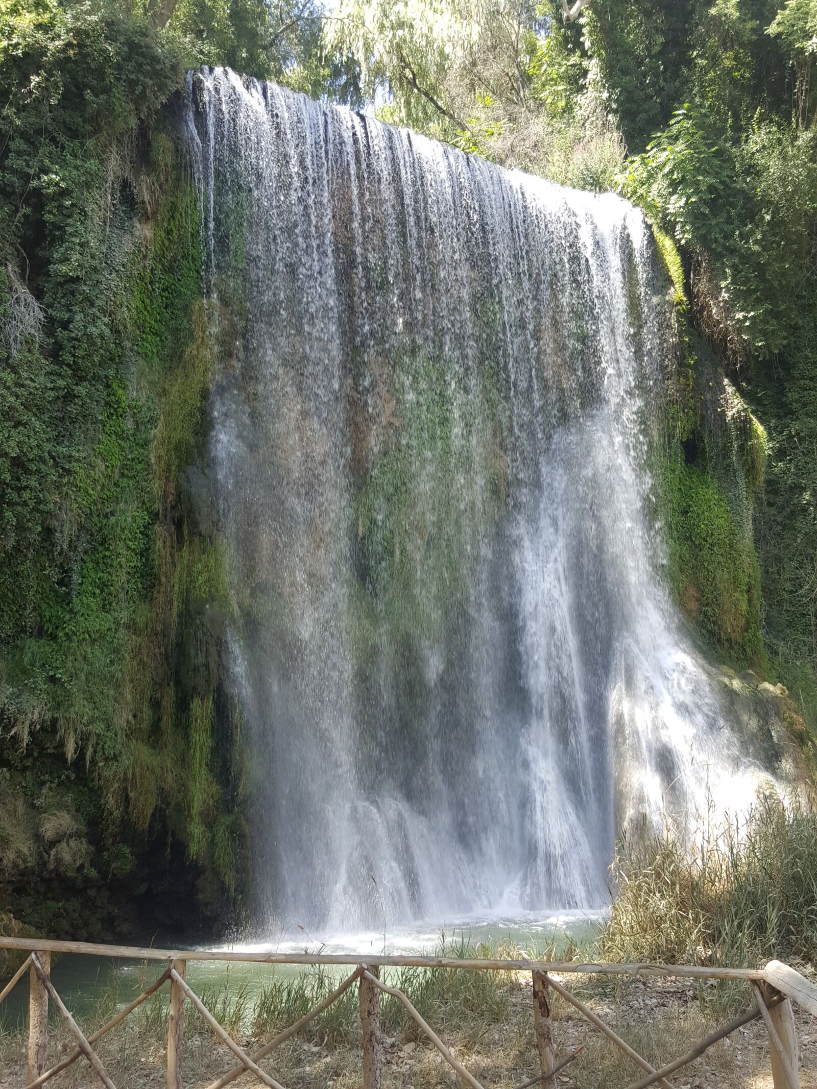 Samsung Galaxy S6 sample photo. Cataract, stone monastery, water photography