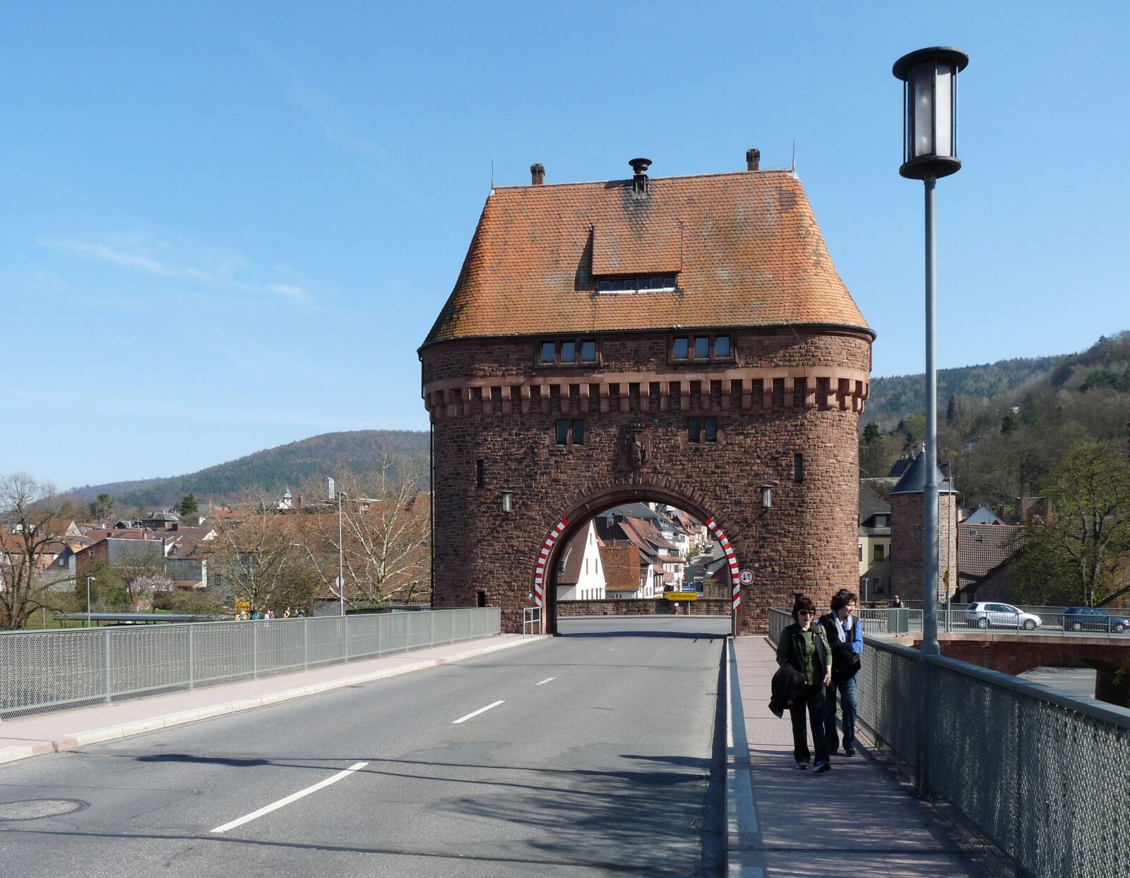 Panasonic Lumix DMC-FZ28 sample photo. Zwillingstor, main bridge, miltenberg photography