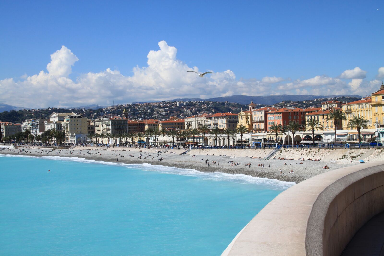 Canon EOS 500D (EOS Rebel T1i / EOS Kiss X3) sample photo. Cote d'azur, blue sea photography