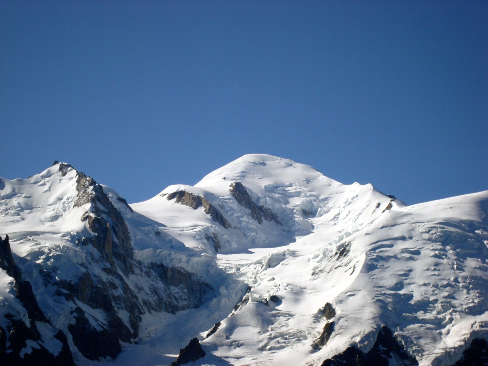 Sony Cyber-shot DSC-W120 sample photo. Mont blanc, alps, bianco photography