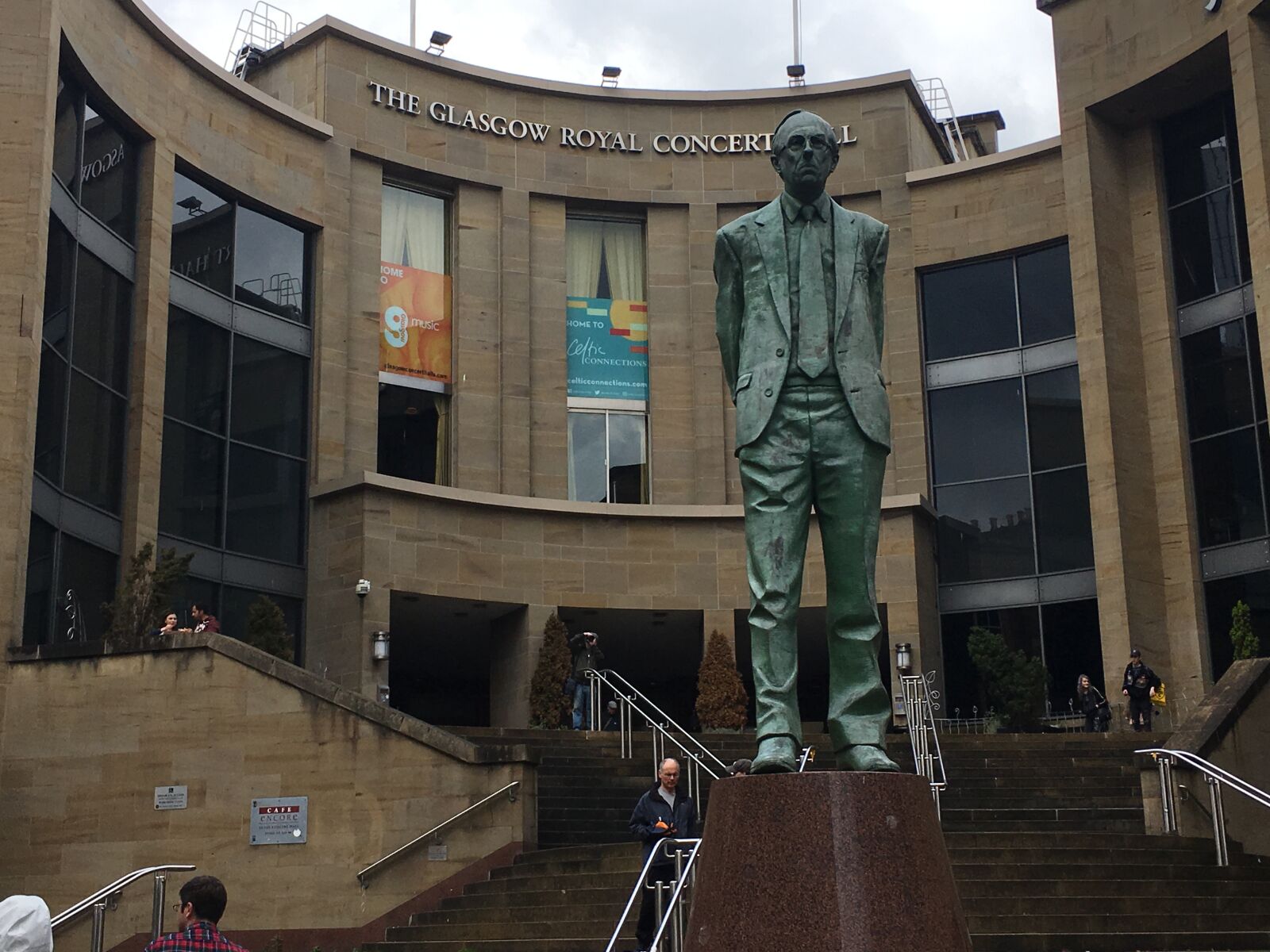 Apple iPhone 6s sample photo. Glasgow, concert hall, scotland photography