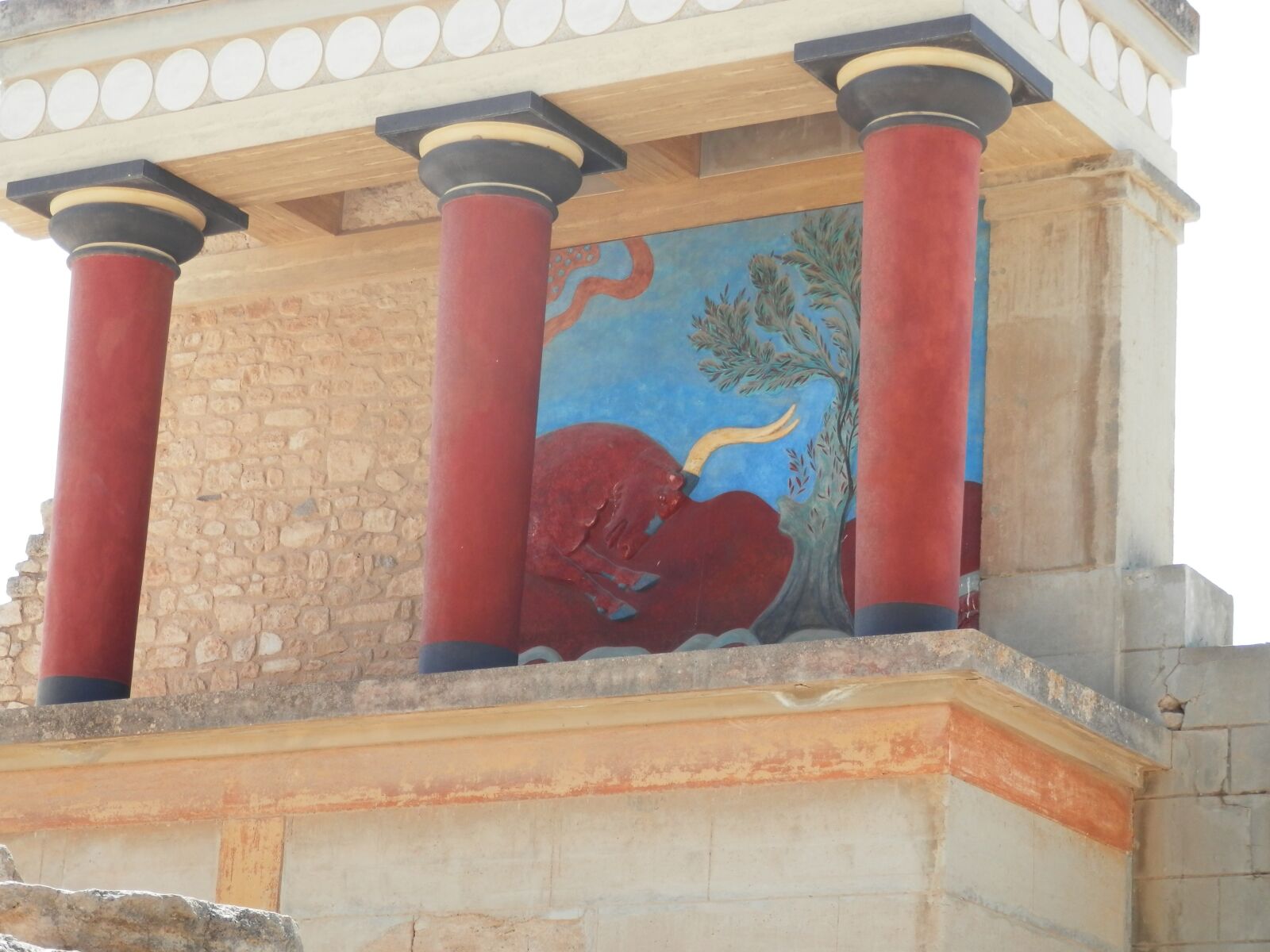 Olympus SZ-14 sample photo. Knossos, monuments, ancient times photography