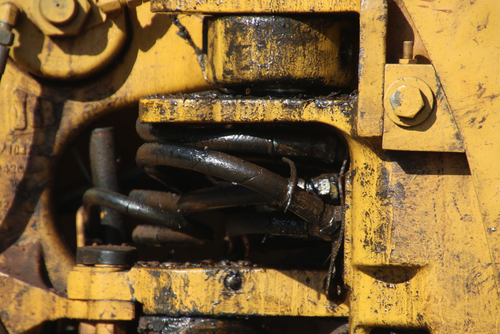 Canon EOS 7D Mark II sample photo. Constructing, grease, machine, work photography