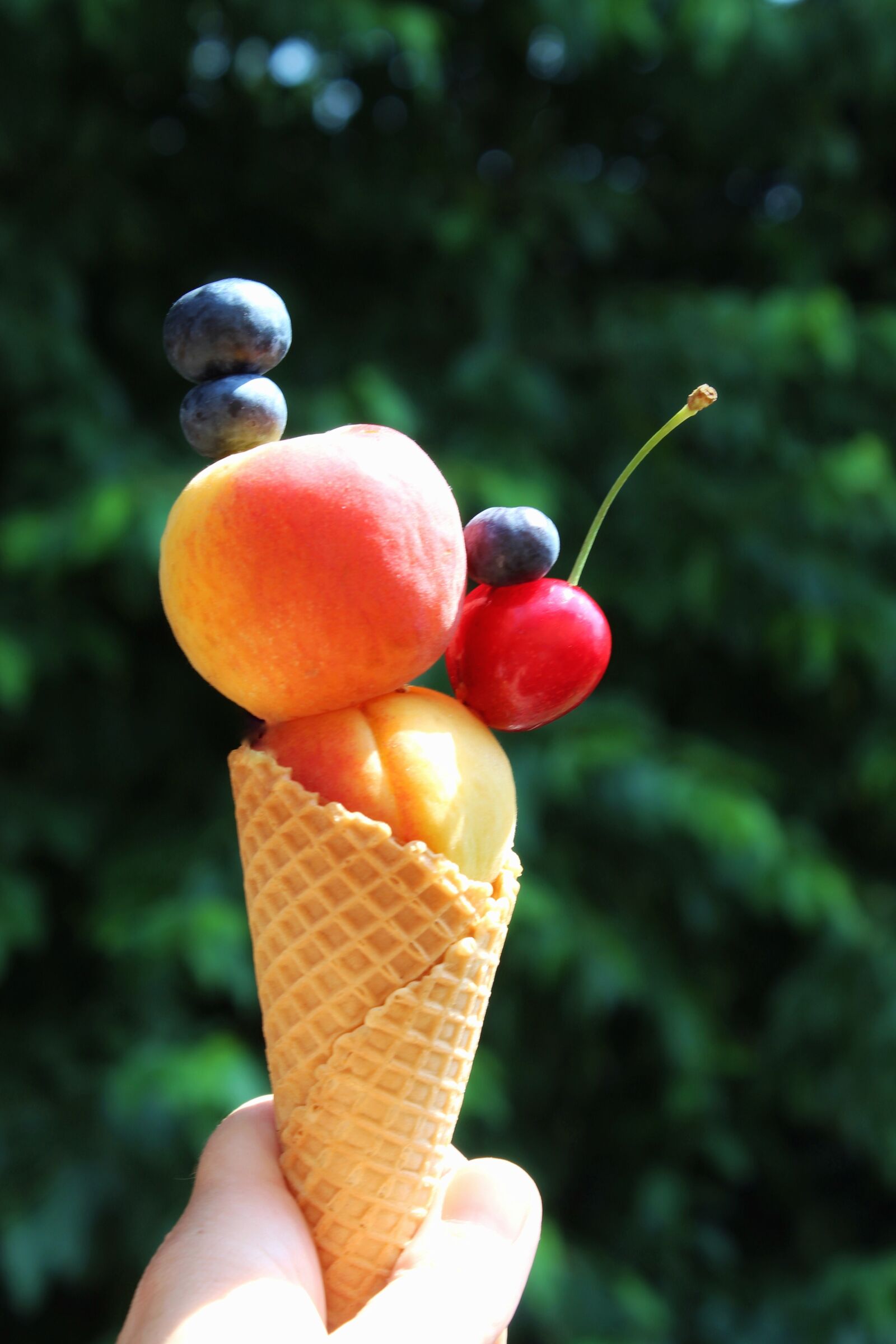 Canon EOS 1300D (EOS Rebel T6 / EOS Kiss X80) sample photo. Ice cream cone, waffle photography