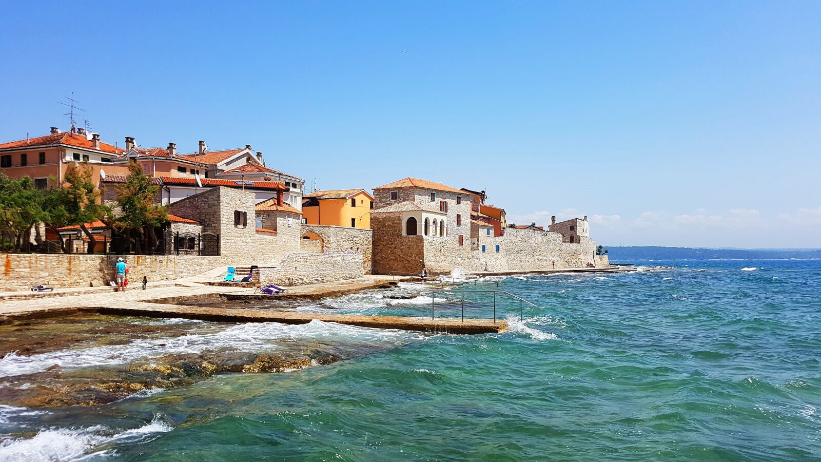 Samsung Galaxy S7 sample photo. Adriatic sea, water, building photography