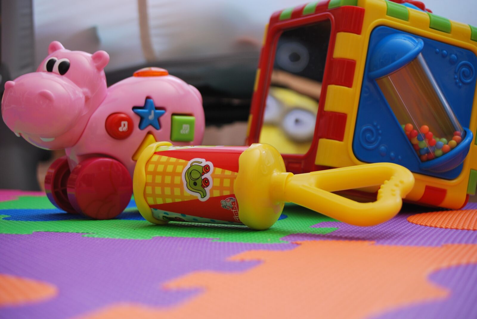 Nikon D60 sample photo. Toys, colorful, children photography
