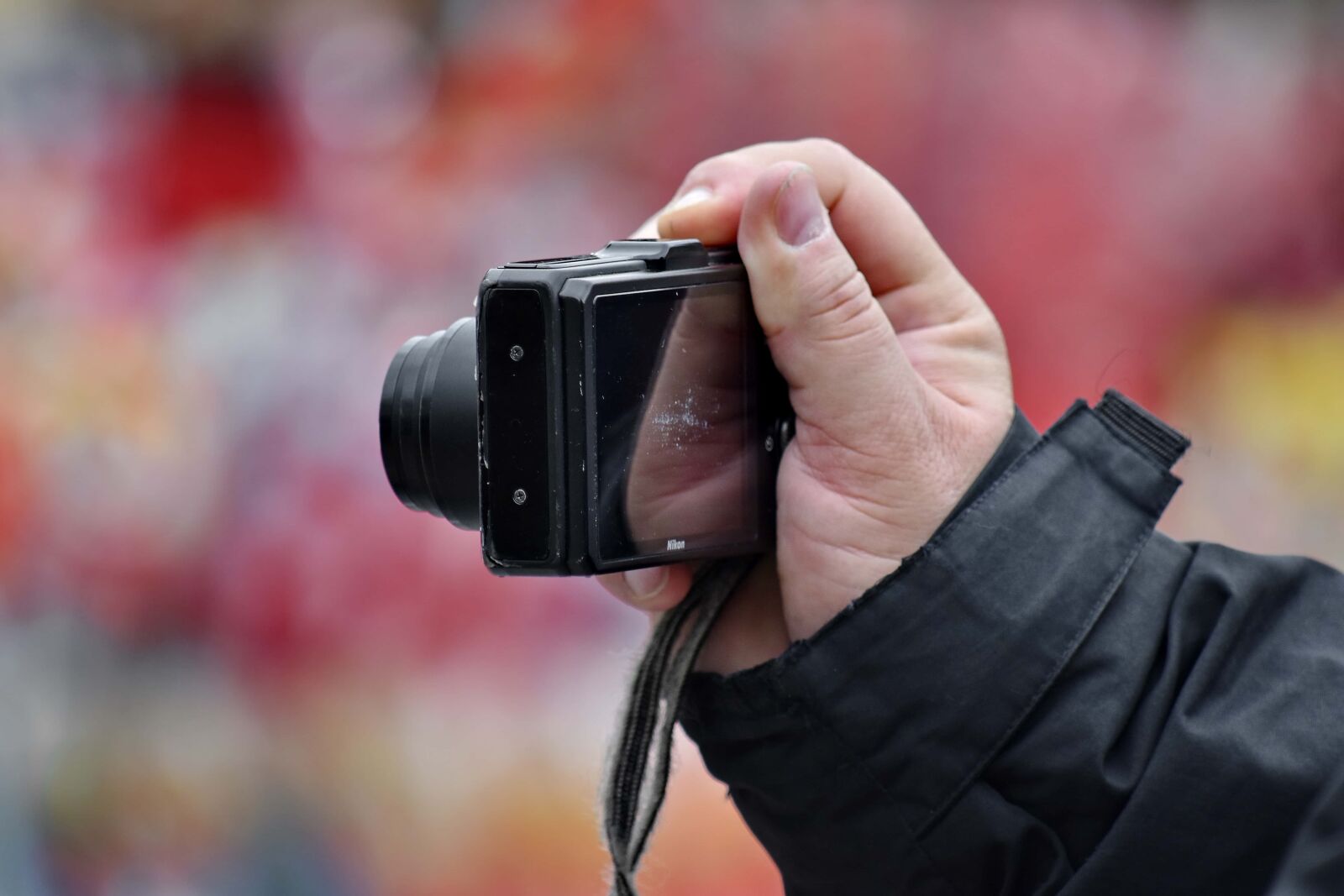 Nikon D5500 sample photo. Camera, finger, hand, paparazzi photography