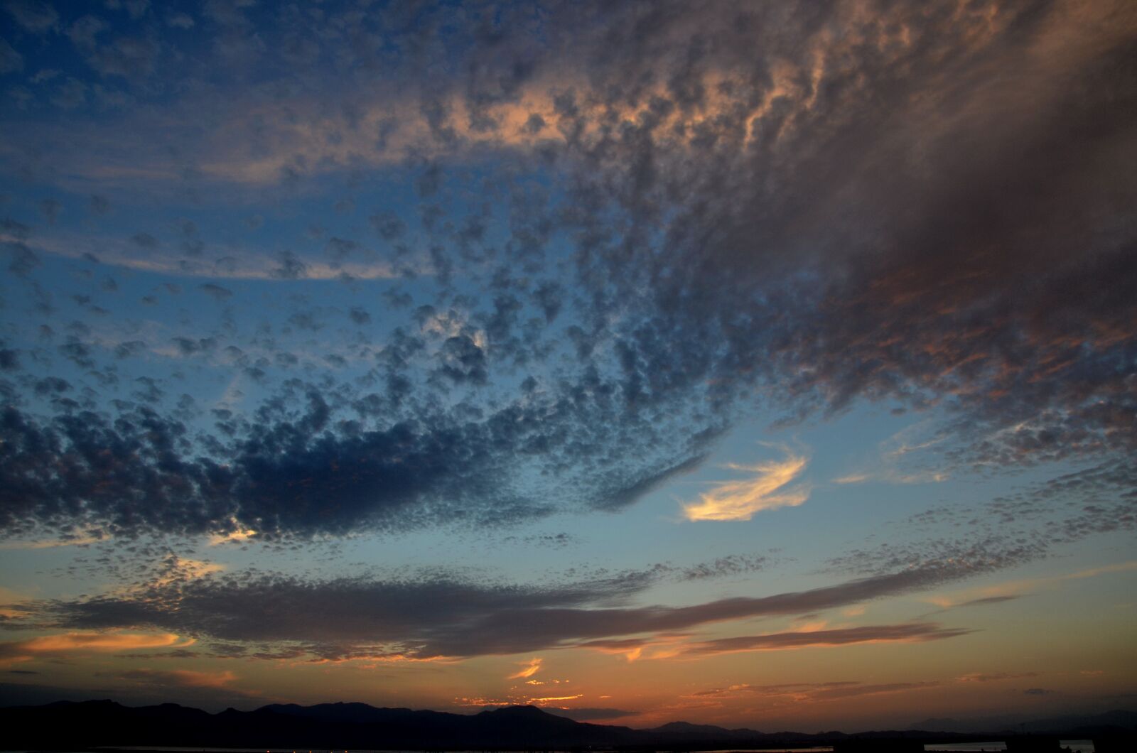 Nikon D7000 sample photo. Sunset, clouds, nature photography