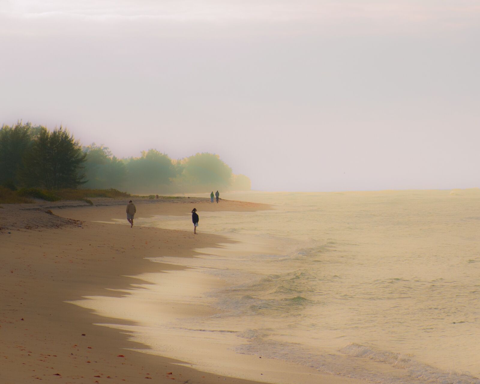 Nikon D50 sample photo. Beach, water, people photography