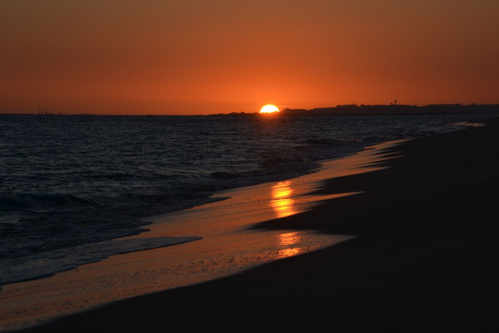 Nikon D5100 sample photo. Sunset, sun, sea photography