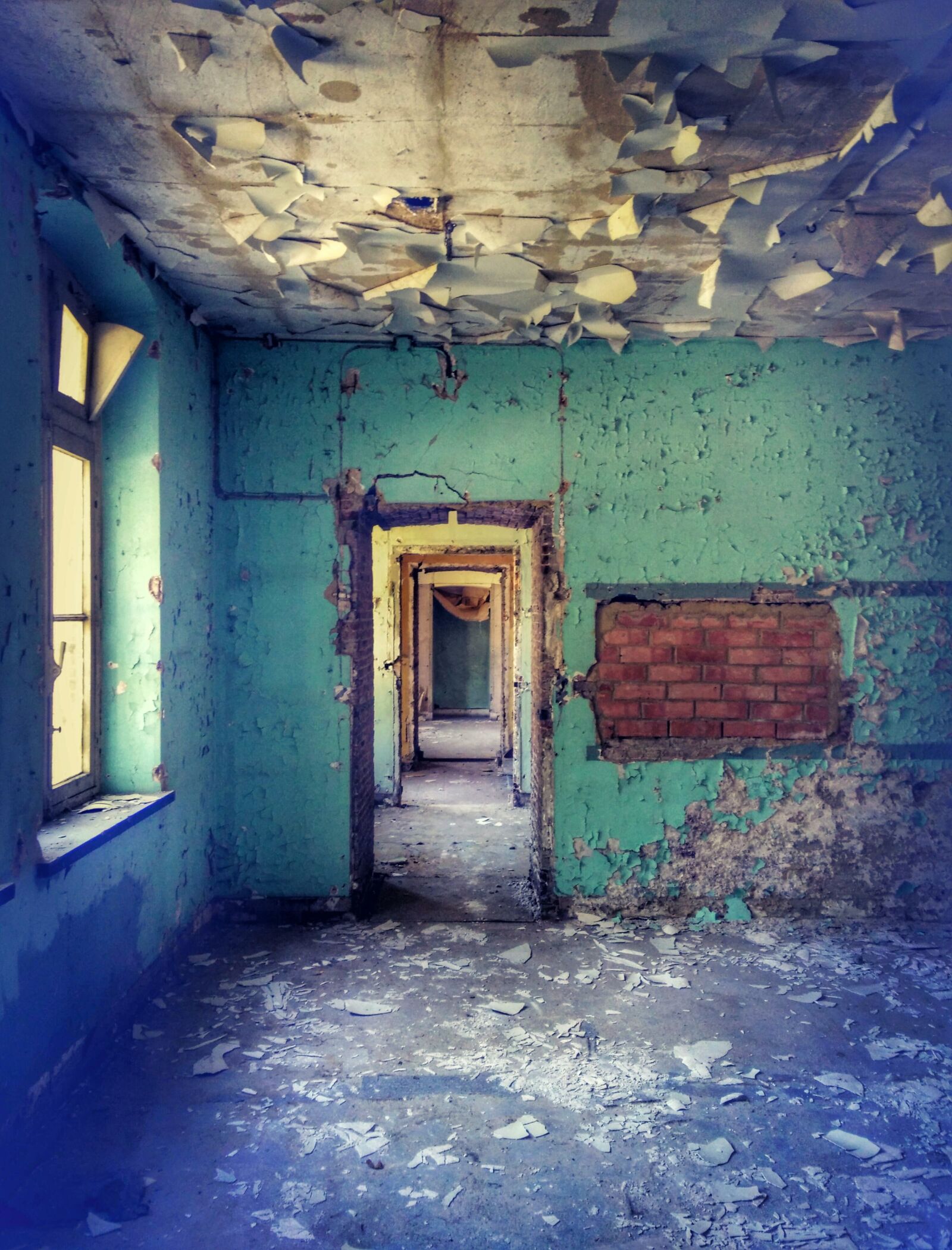 OPPO Find7 sample photo. Ruine, fort, paint photography