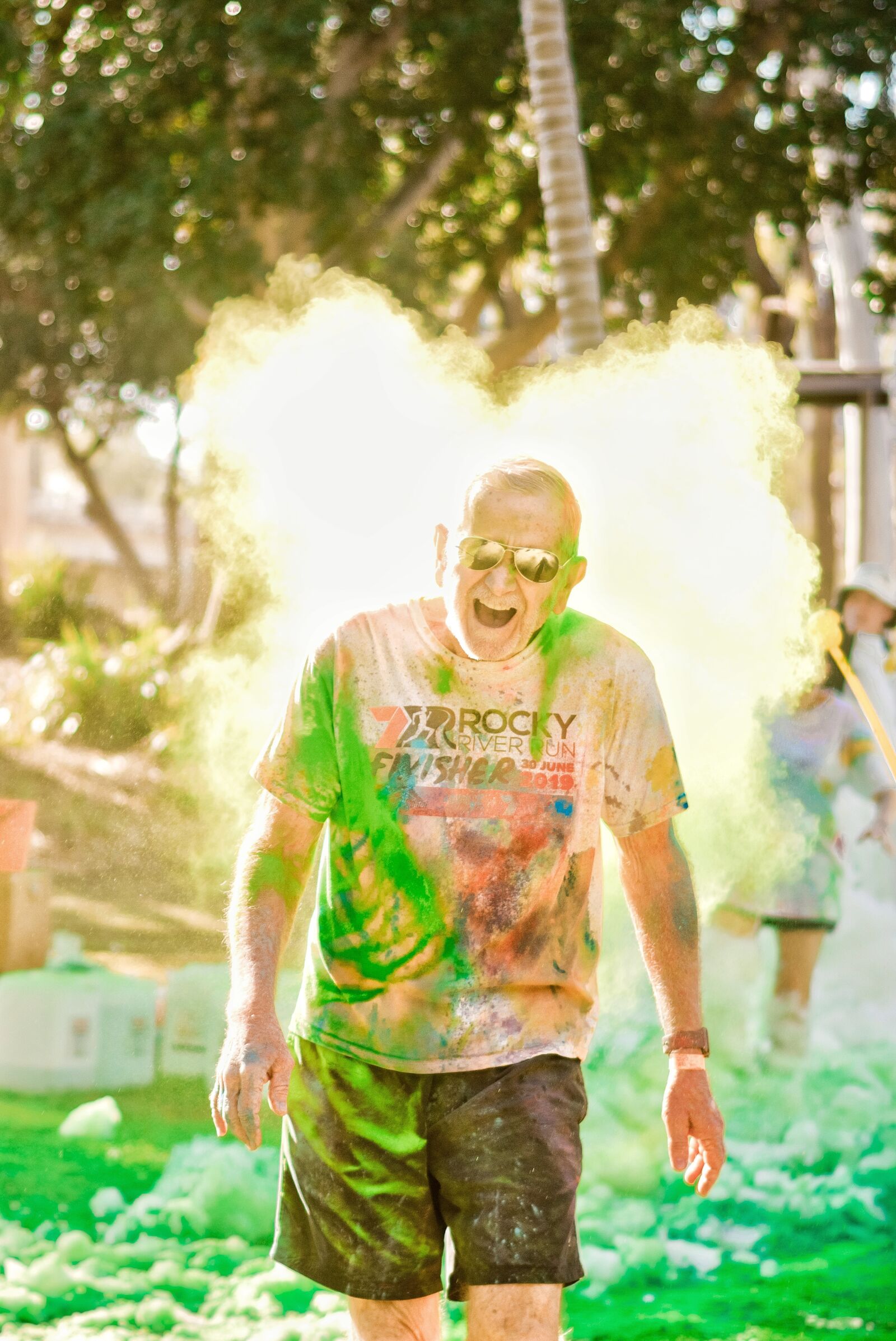 Nikon D7100 sample photo. The color run, colorful photography