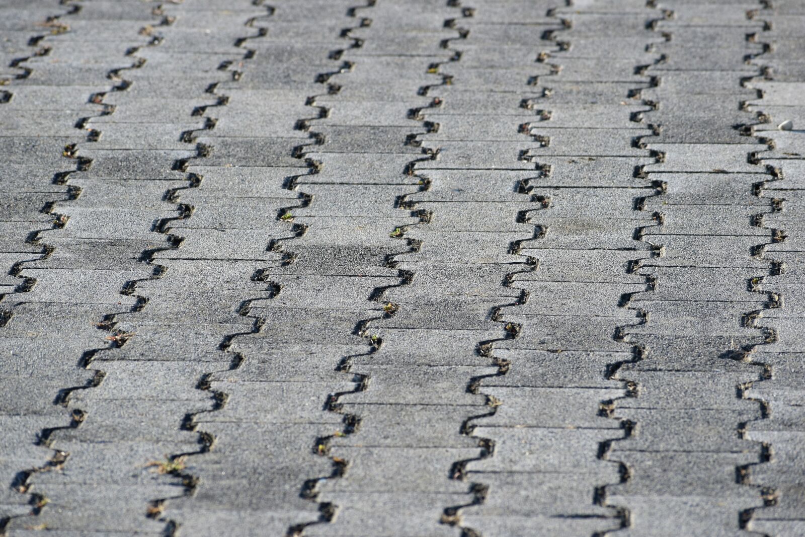 Nikon D3300 sample photo. Road, pattern, bricks photography