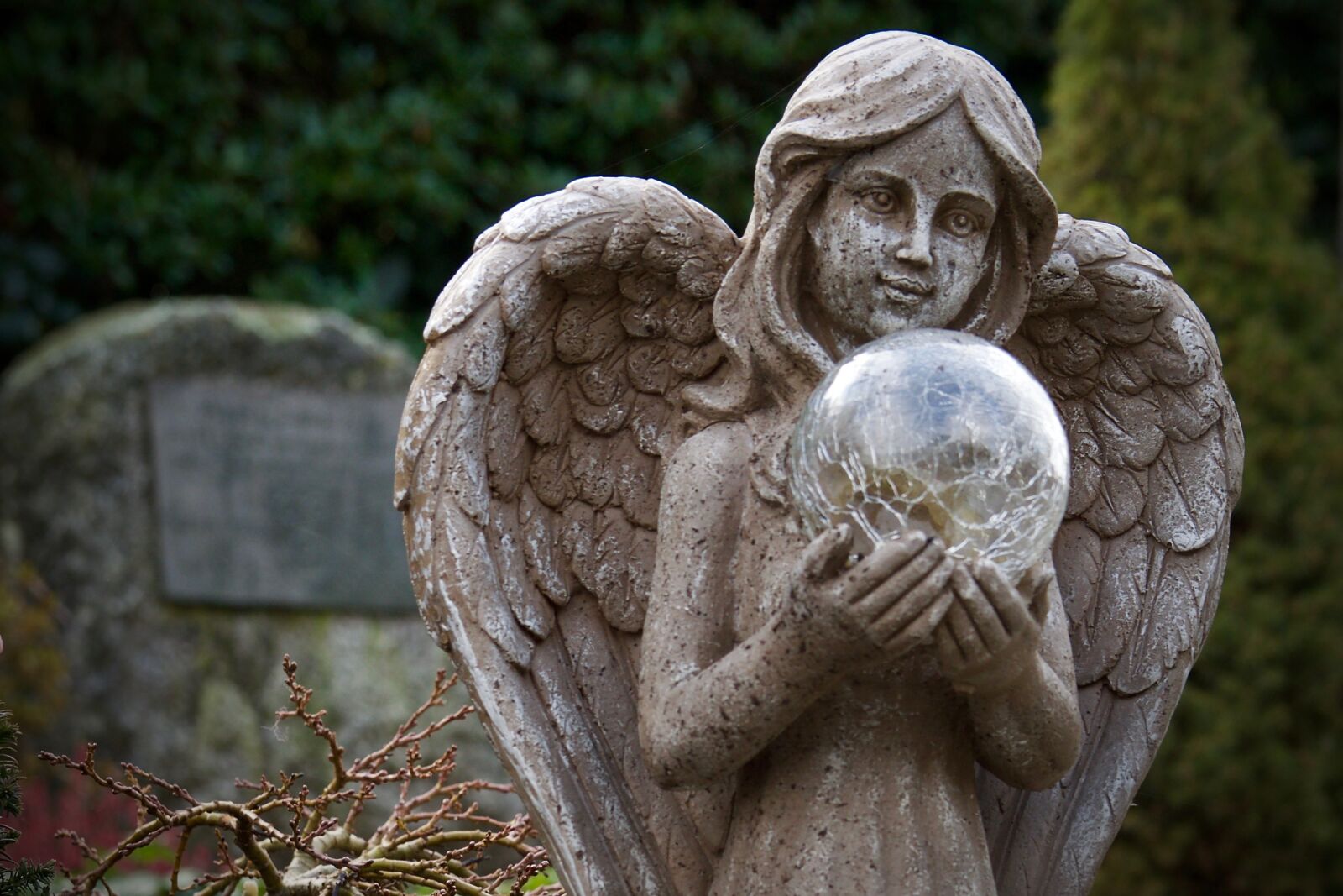 Nikon D5300 sample photo. Angel, fishing rod, stone photography