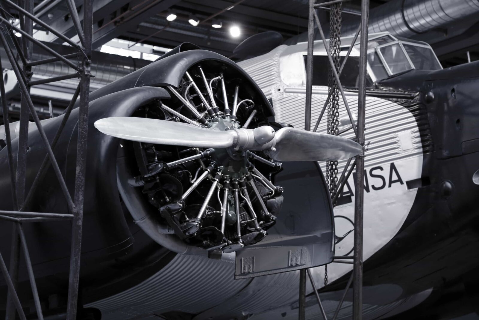 Canon EF 24-105mm F4L IS USM sample photo. Aircraft engine, facility, facory photography