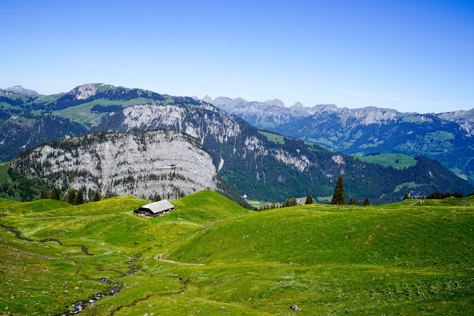 Sony a7 sample photo. Switzerland, diemtigtal, hiking photography